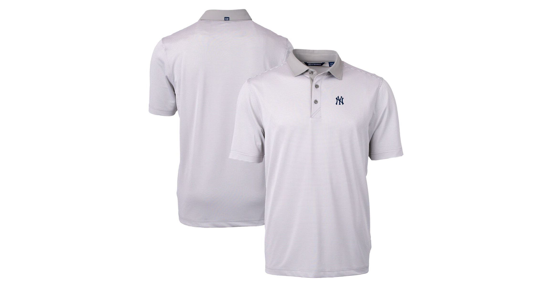 MLB New York Yankees Virtue Eco Pique Micro Stripe Recycled Polo
