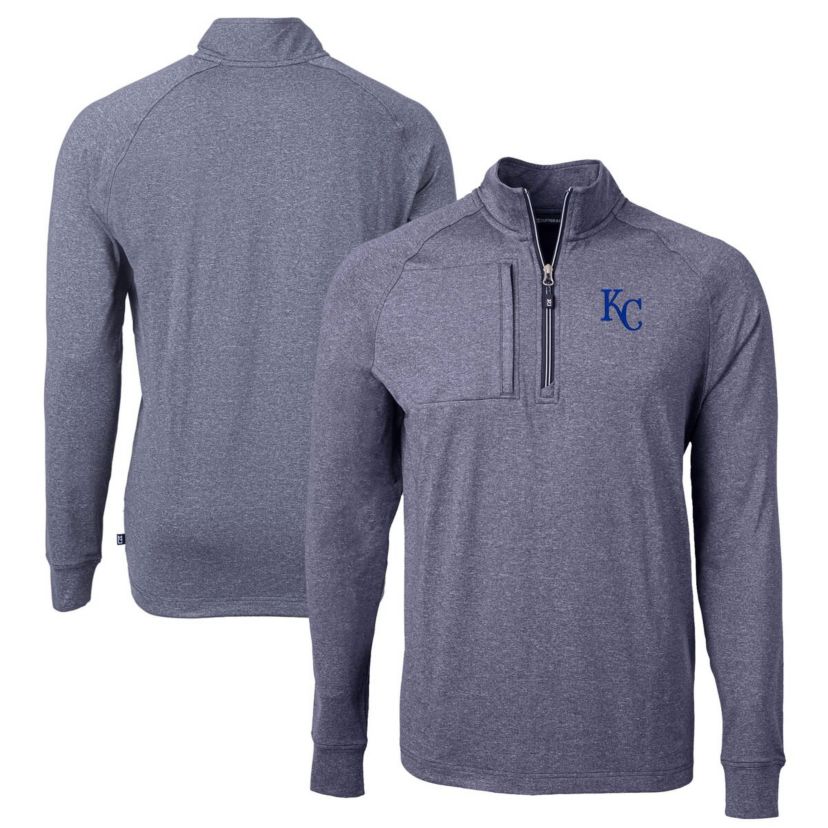 MLB Kansas City Royals Adapt Eco Knit Stretch Recycled Quarter-Zip Pullover Top