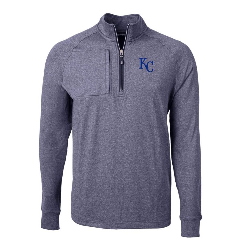 MLB Kansas City Royals Adapt Eco Knit Stretch Recycled Quarter-Zip Pullover Top