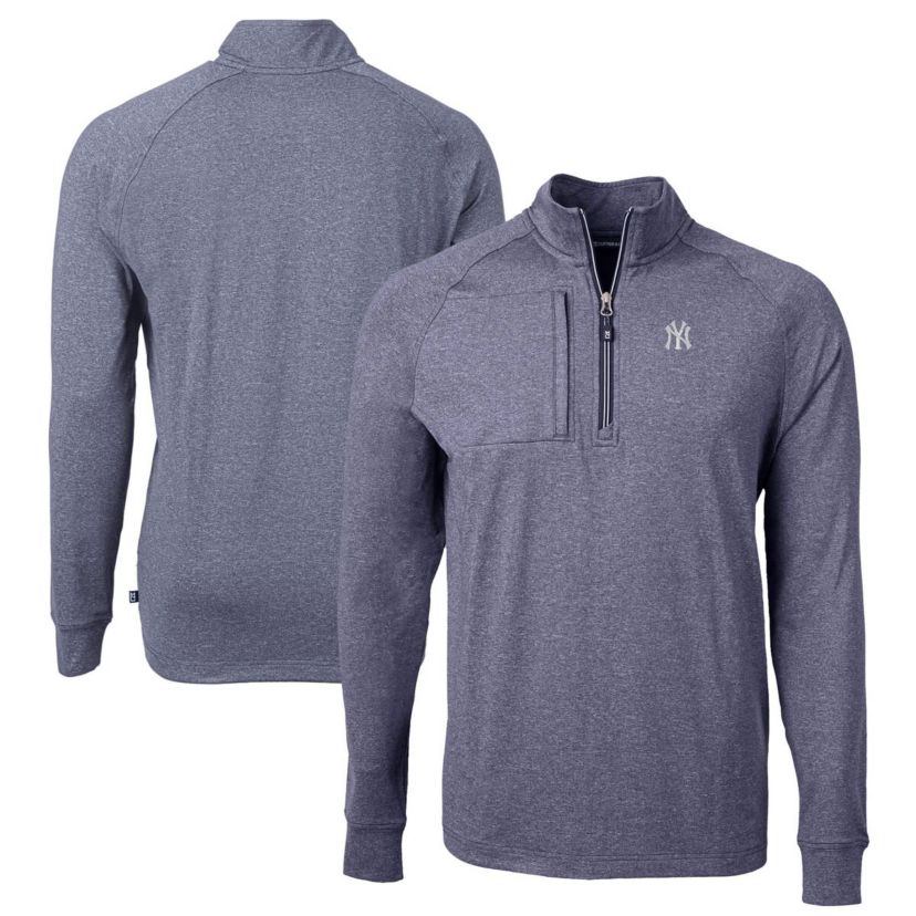 MLB New York Yankees Adapt Eco Knit Stretch Recycled Quarter-Zip Pullover Top