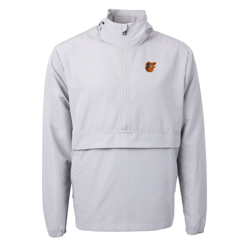 MLB Baltimore Orioles Charter Eco Recycled Half-Zip Anorak Jacket