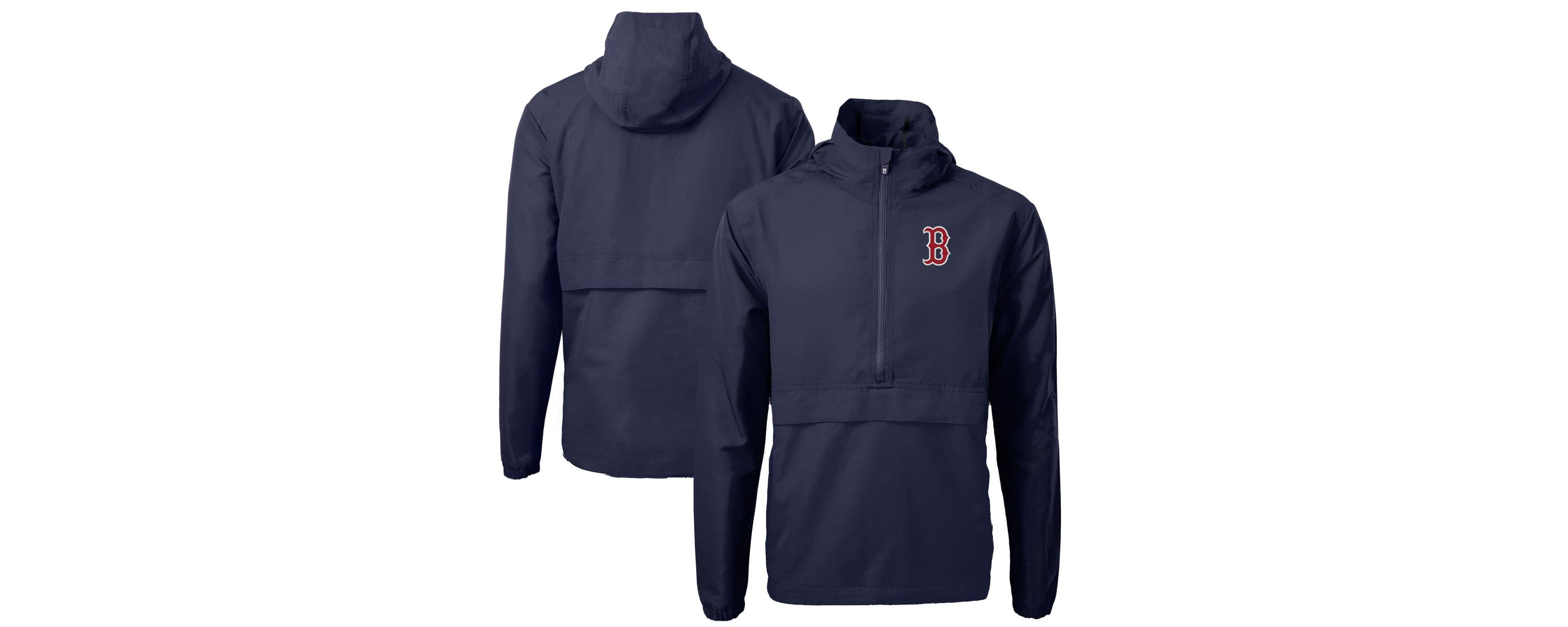 Boston Red Sox MLB Boston Sox Charter Eco Recycled Half-Zip Anorak Jacket