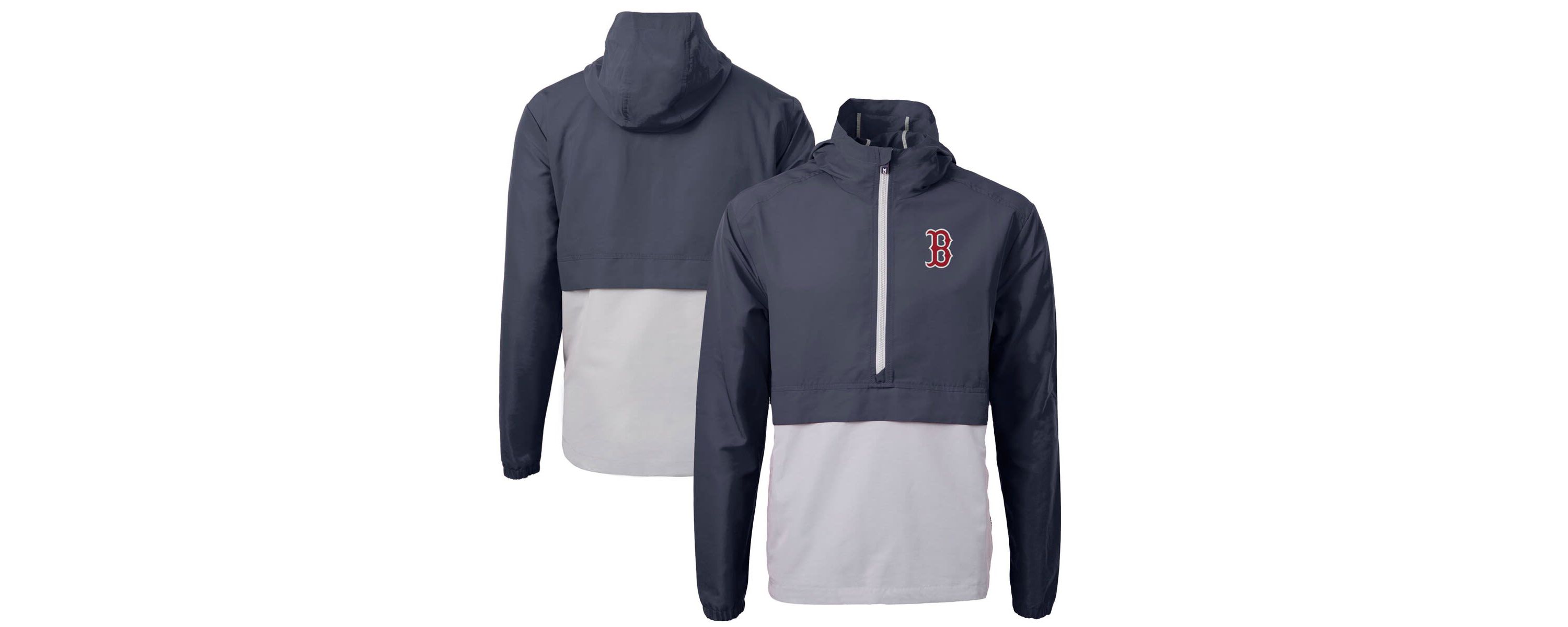 Boston Red Sox MLB Boston Sox Charter Eco Recycled Half-Zip Anorak Jacket