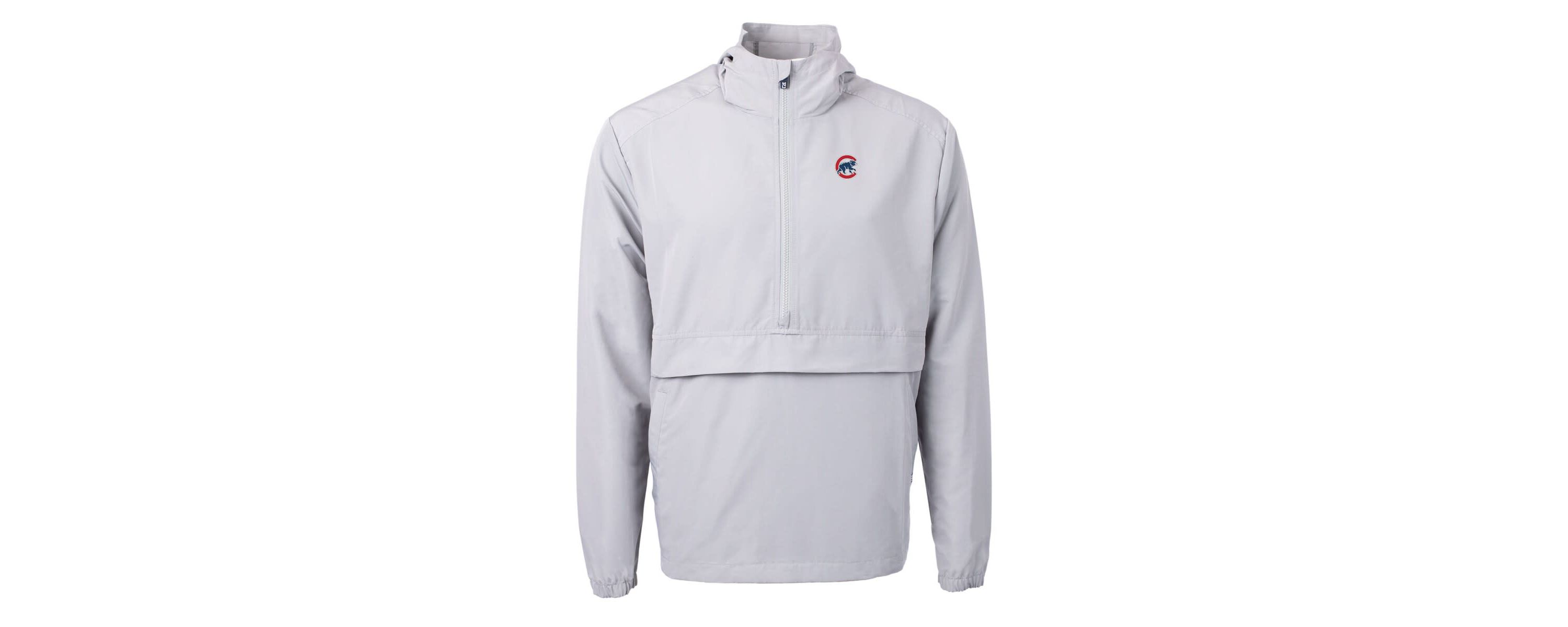 MLB Chicago Cubs Charter Eco Recycled Half-Zip Anorak Jacket