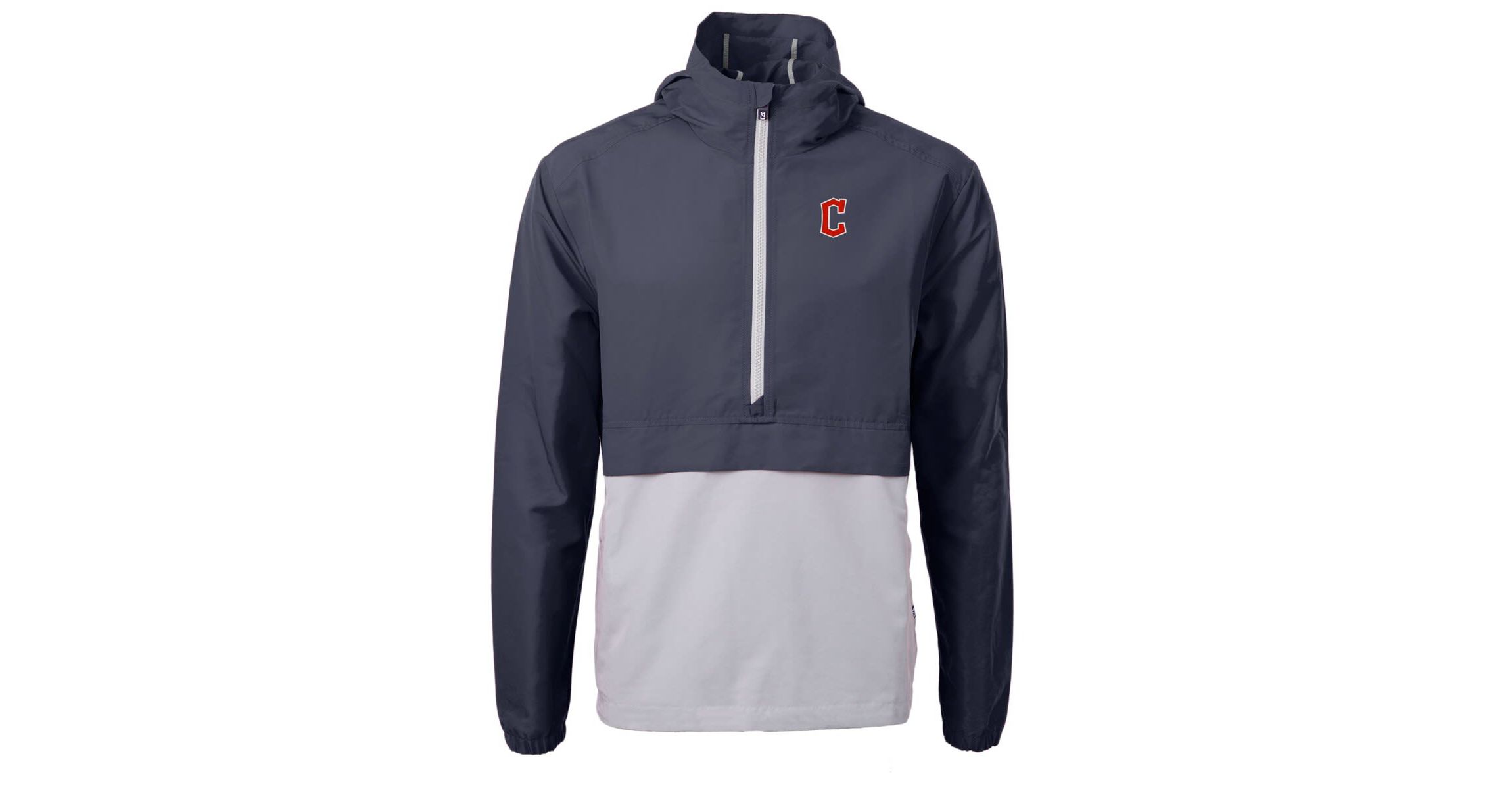 MLB Cleveland Guardians Charter Eco Recycled Half-Zip Anorak Jacket