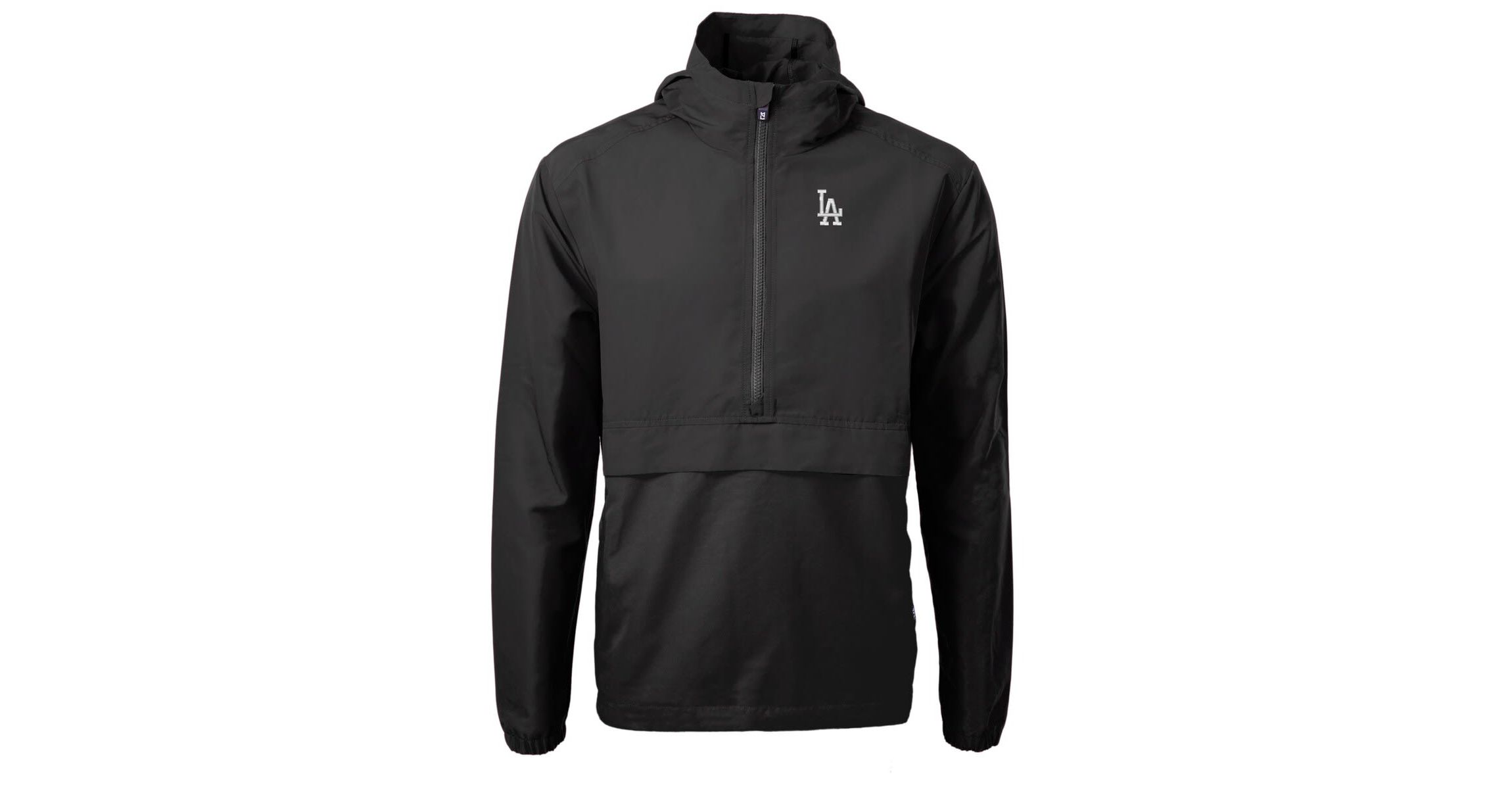 MLB Los Angeles Dodgers Charter Eco Recycled Half-Zip Anorak Jacket