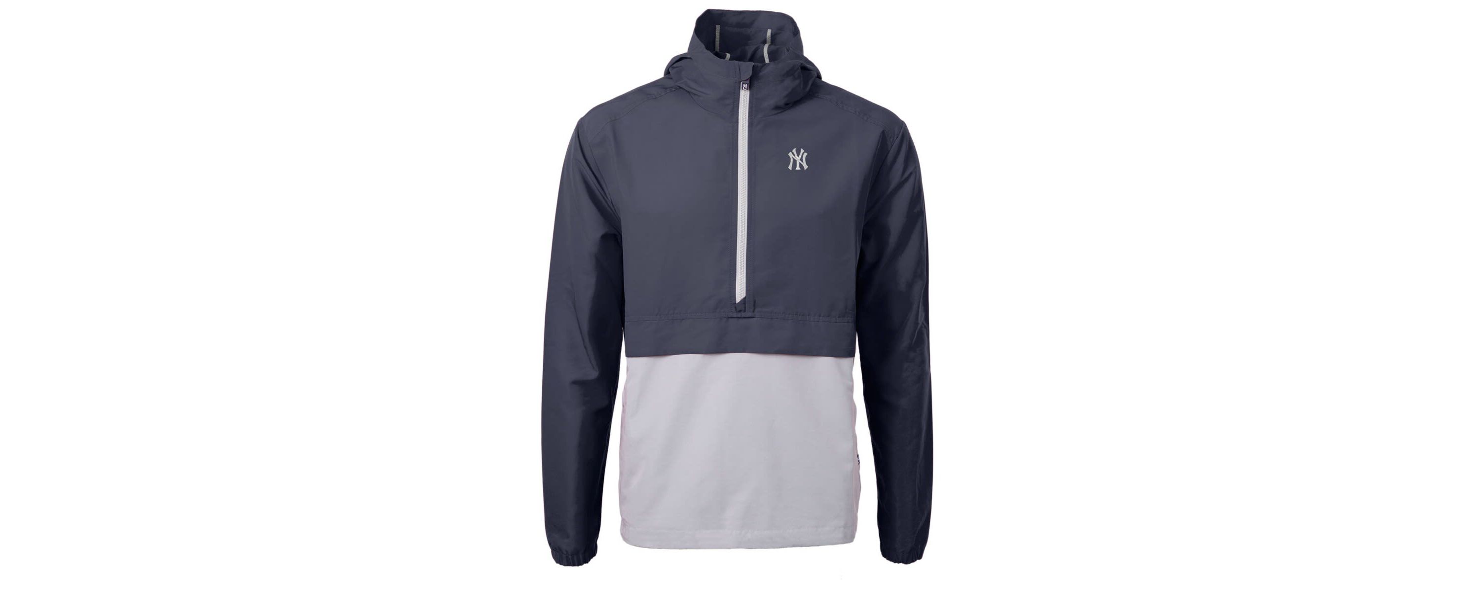 MLB New York Yankees Charter Eco Recycled Half-Zip Anorak Jacket