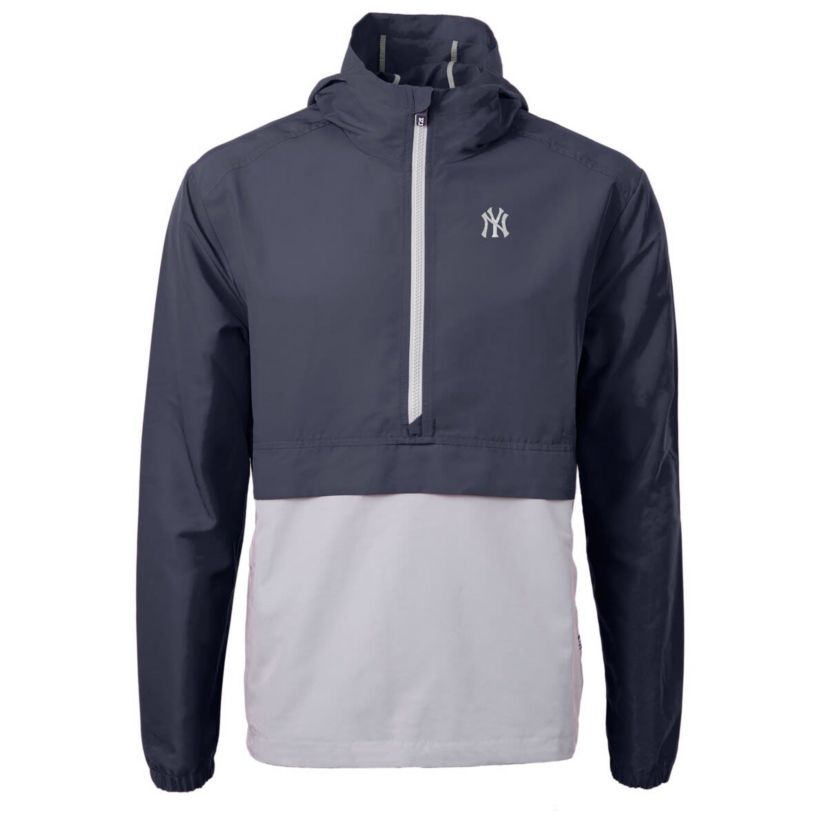 MLB New York Yankees Charter Eco Recycled Half-Zip Anorak Jacket