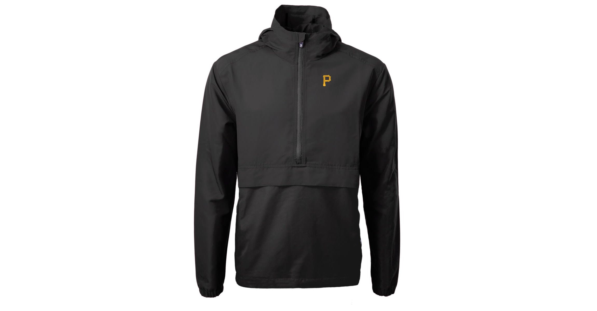 MLB Pittsburgh Pirates Charter Eco Recycled Half-Zip Anorak Jacket