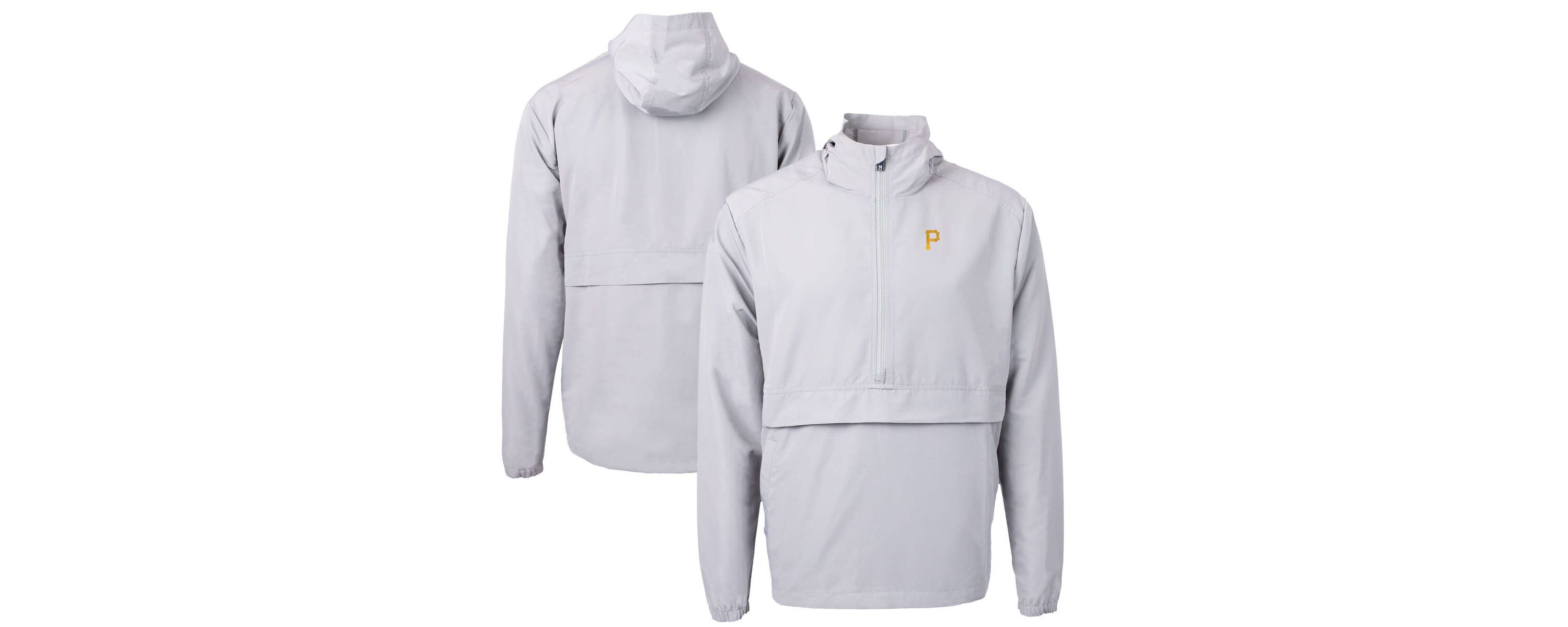 MLB Pittsburgh Pirates Charter Eco Recycled Half-Zip Anorak Jacket
