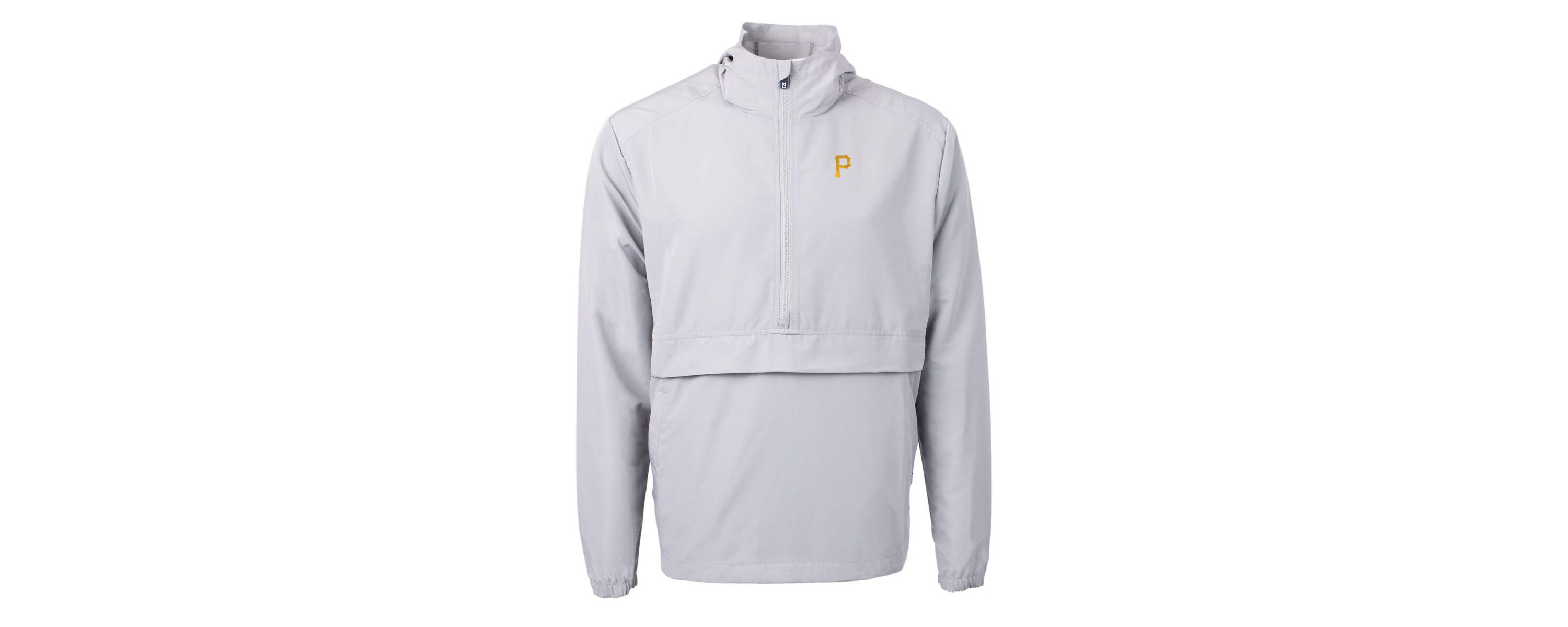 MLB Pittsburgh Pirates Charter Eco Recycled Half-Zip Anorak Jacket