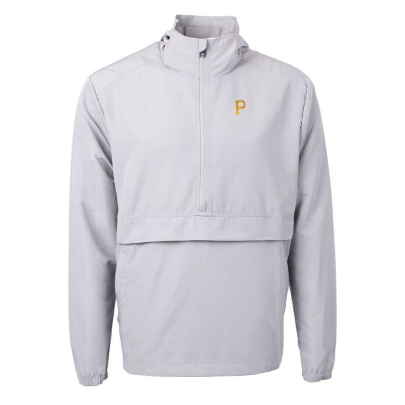 MLB Pittsburgh Pirates Charter Eco Recycled Half-Zip Anorak Jacket