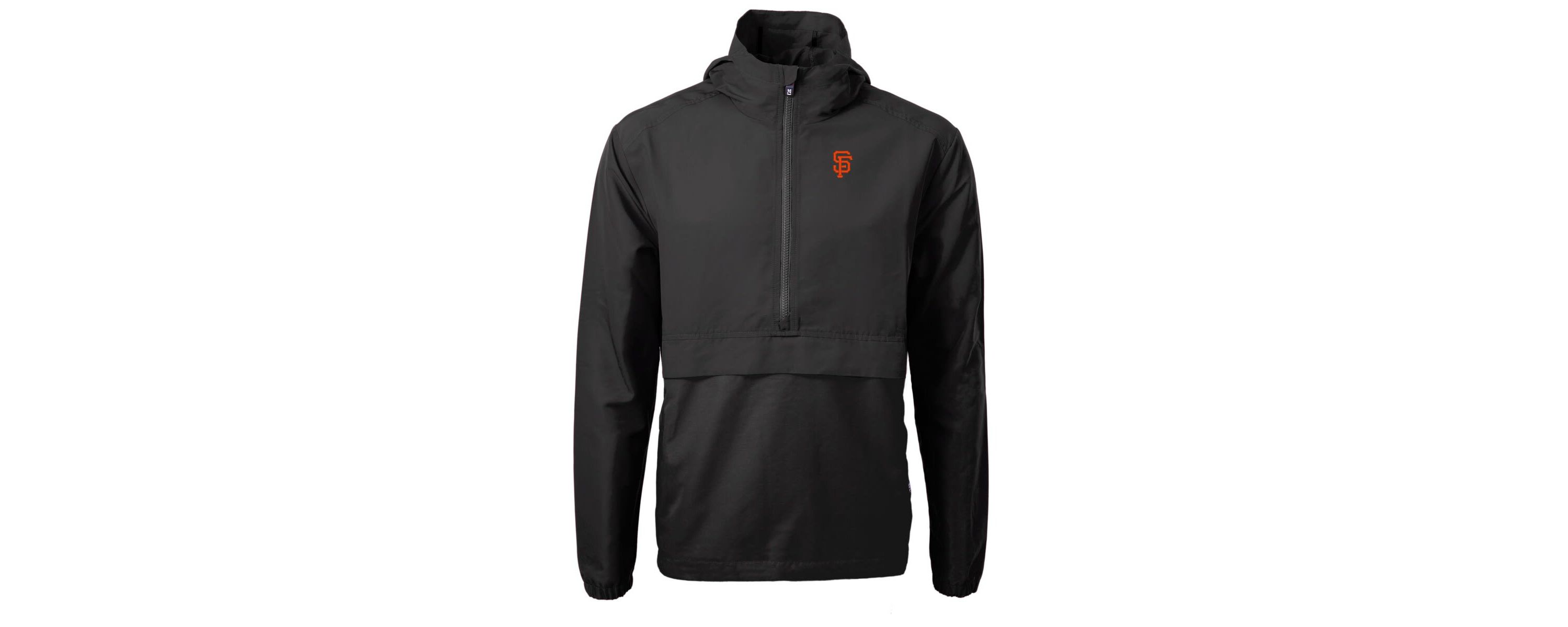 MLB San Francisco Giants Charter Eco Recycled Half-Zip Anorak Jacket
