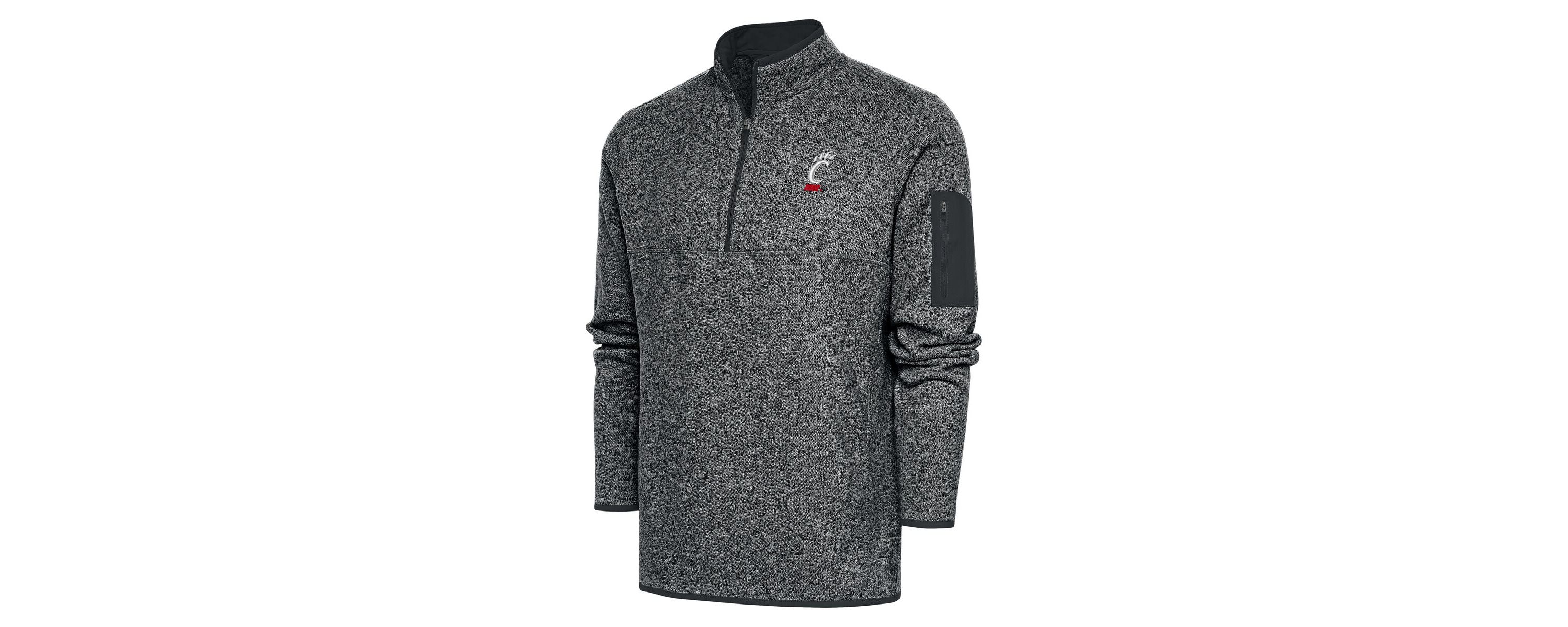 NCAA Cincinnati Bearcats Fortune Quarter-Zip Pullover Jacket