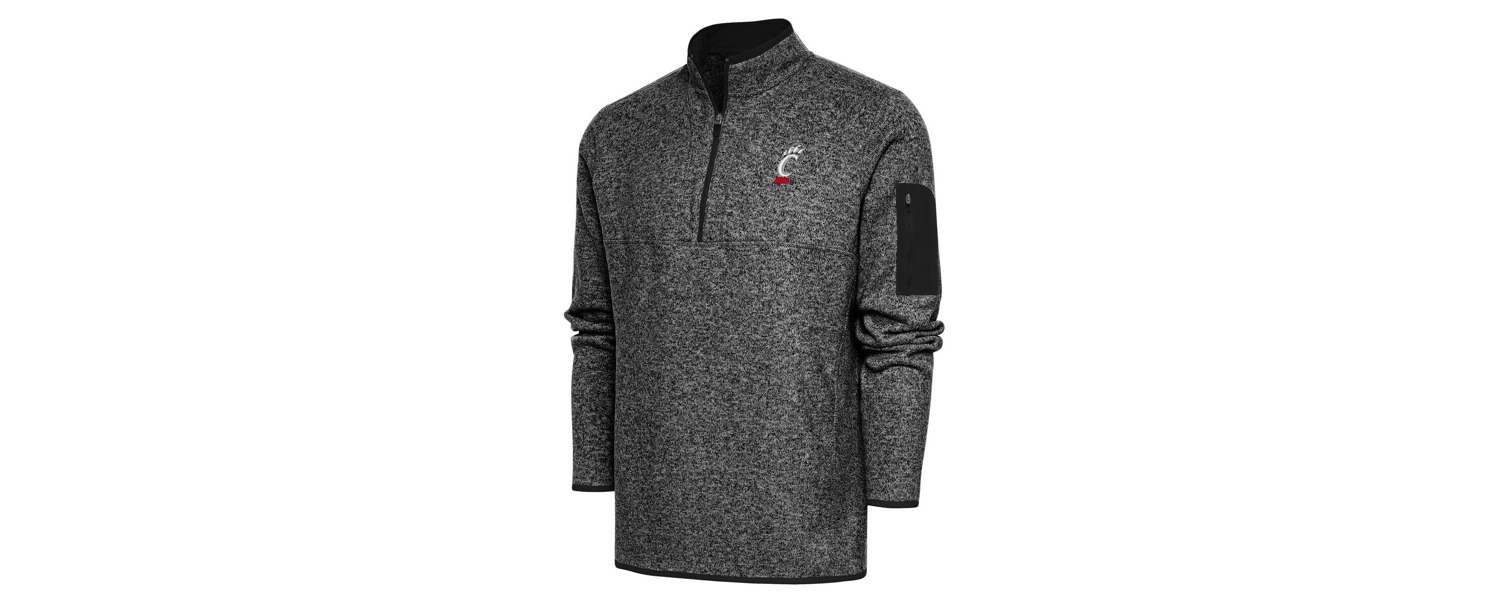 NCAA Cincinnati Bearcats Fortune Quarter-Zip Pullover Jacket