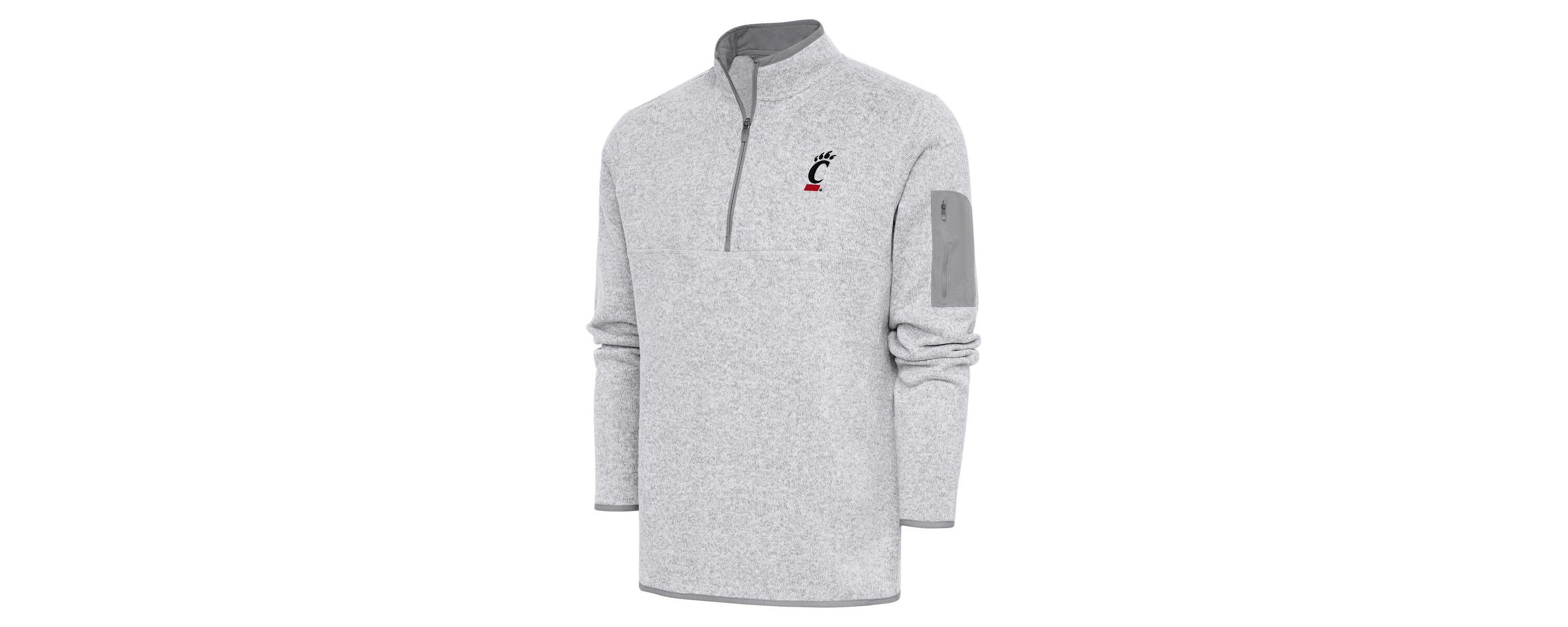 NCAA Cincinnati Bearcats Fortune Quarter-Zip Pullover Jacket
