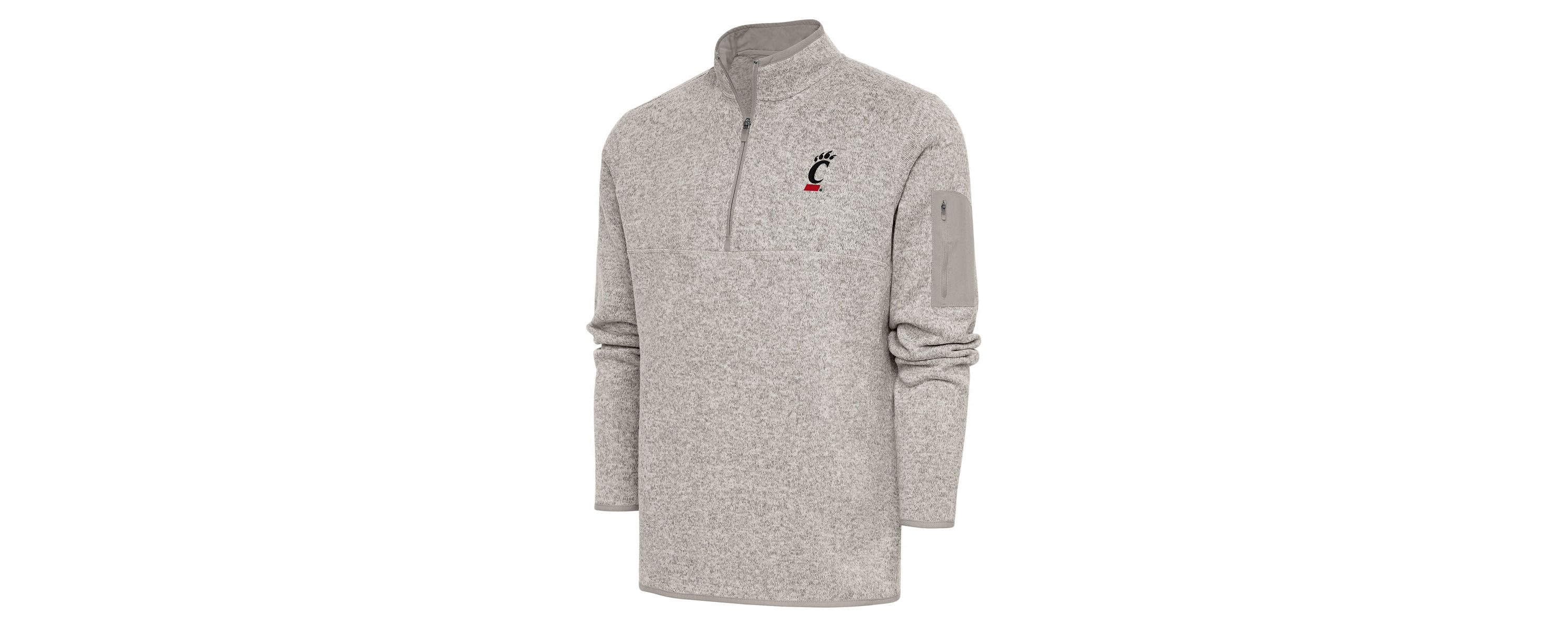 NCAA Cincinnati Bearcats Fortune Quarter-Zip Pullover Jacket