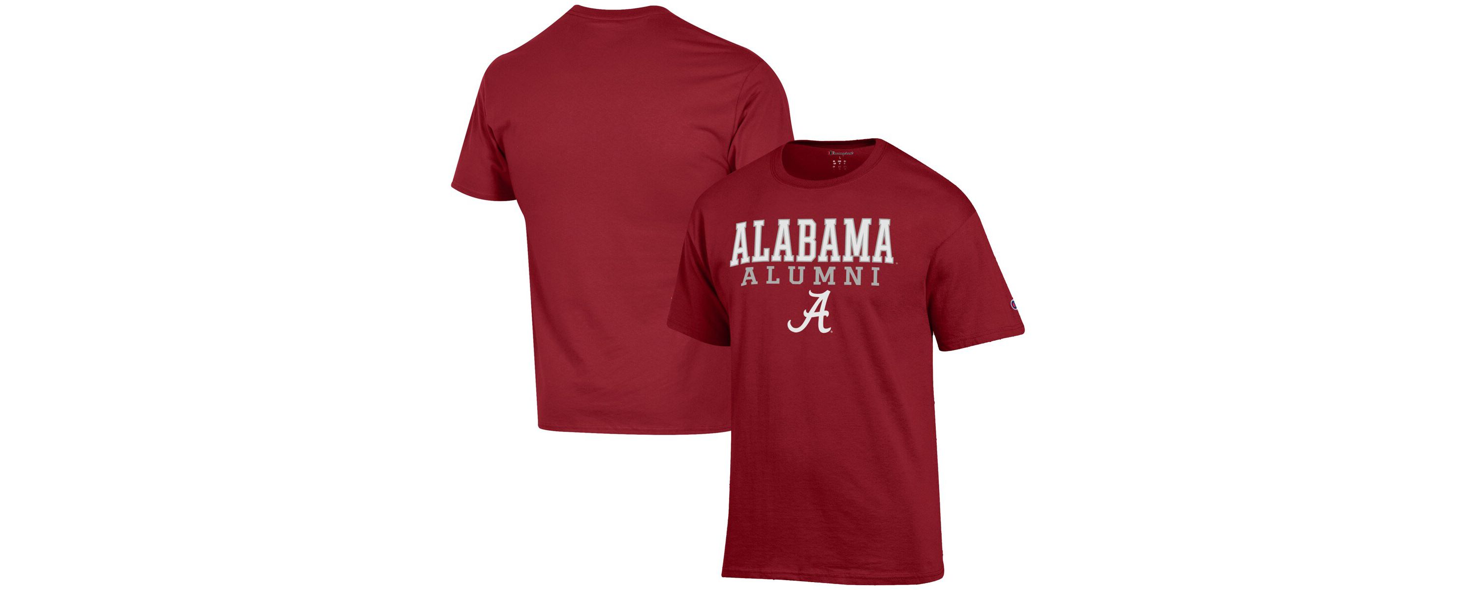 Alabama Crimson Tide NCAA Alabama Tide Alumni Logo Stack T-Shirt