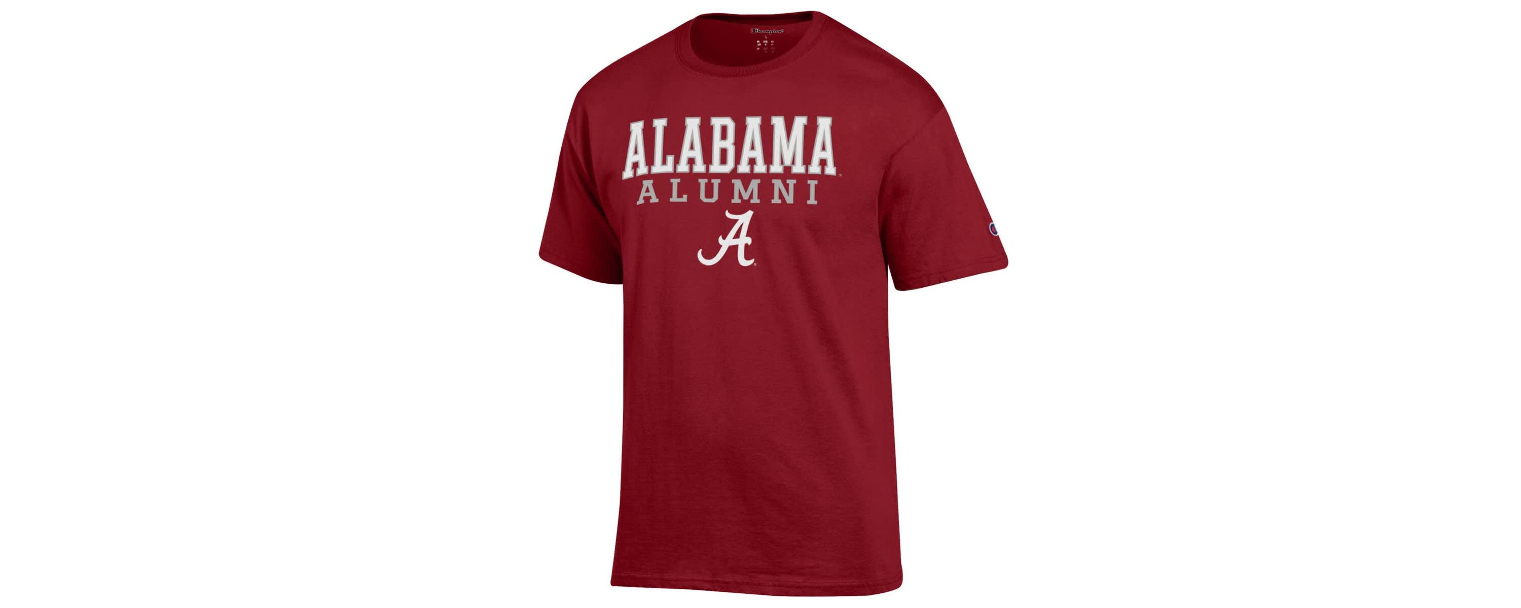 Alabama Crimson Tide NCAA Alabama Tide Alumni Logo Stack T-Shirt