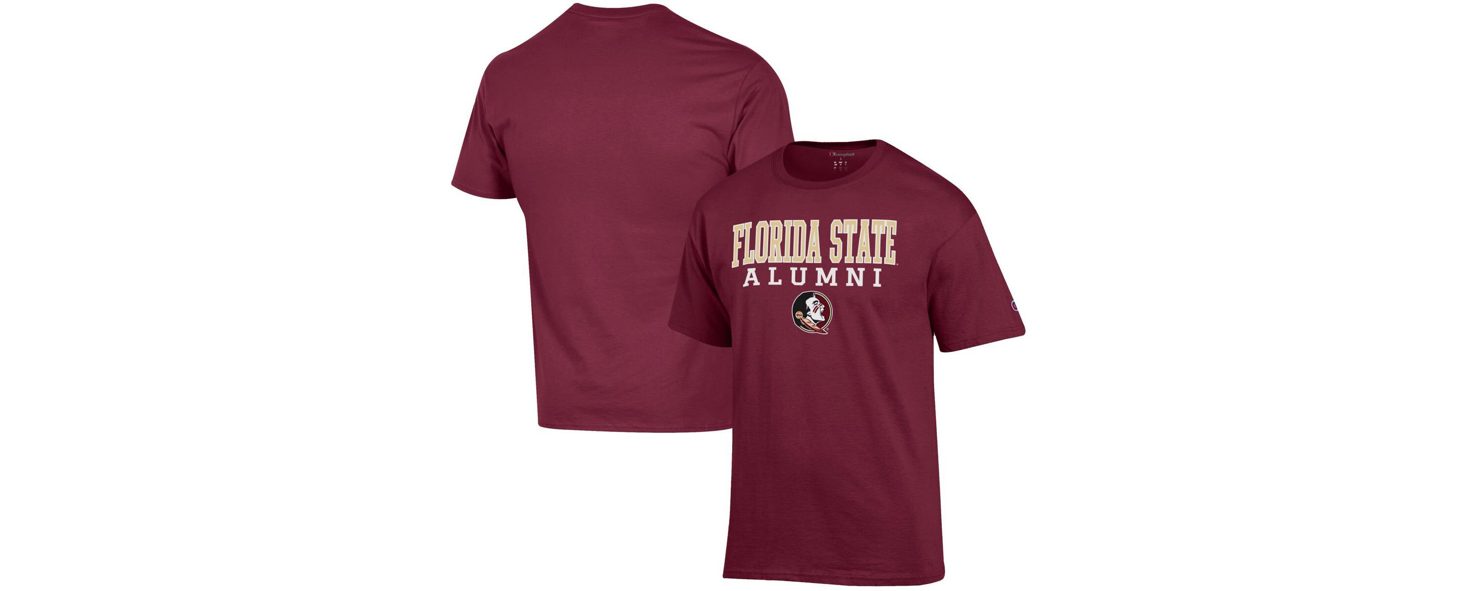 NCAA Florida State Seminoles Alumni Logo Stack T-Shirt