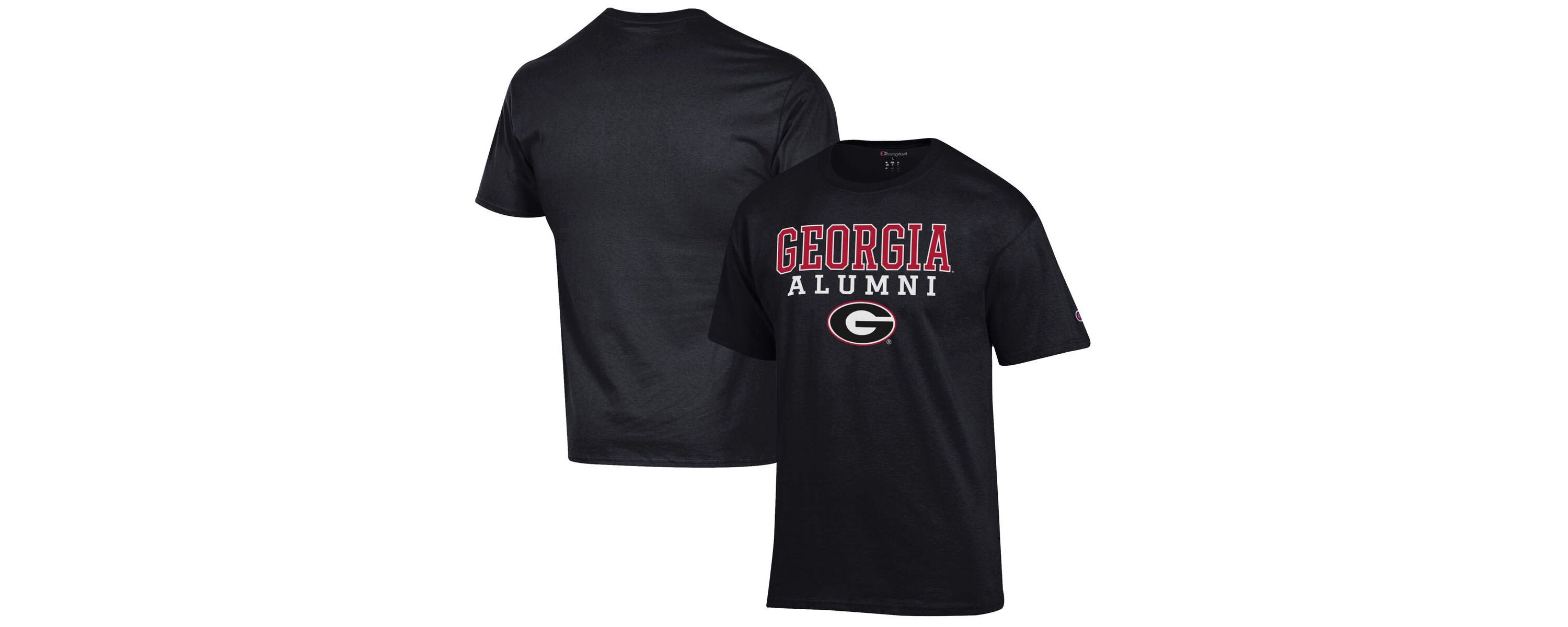NCAA Georgia Bulldogs Alumni Logo Stack T-Shirt