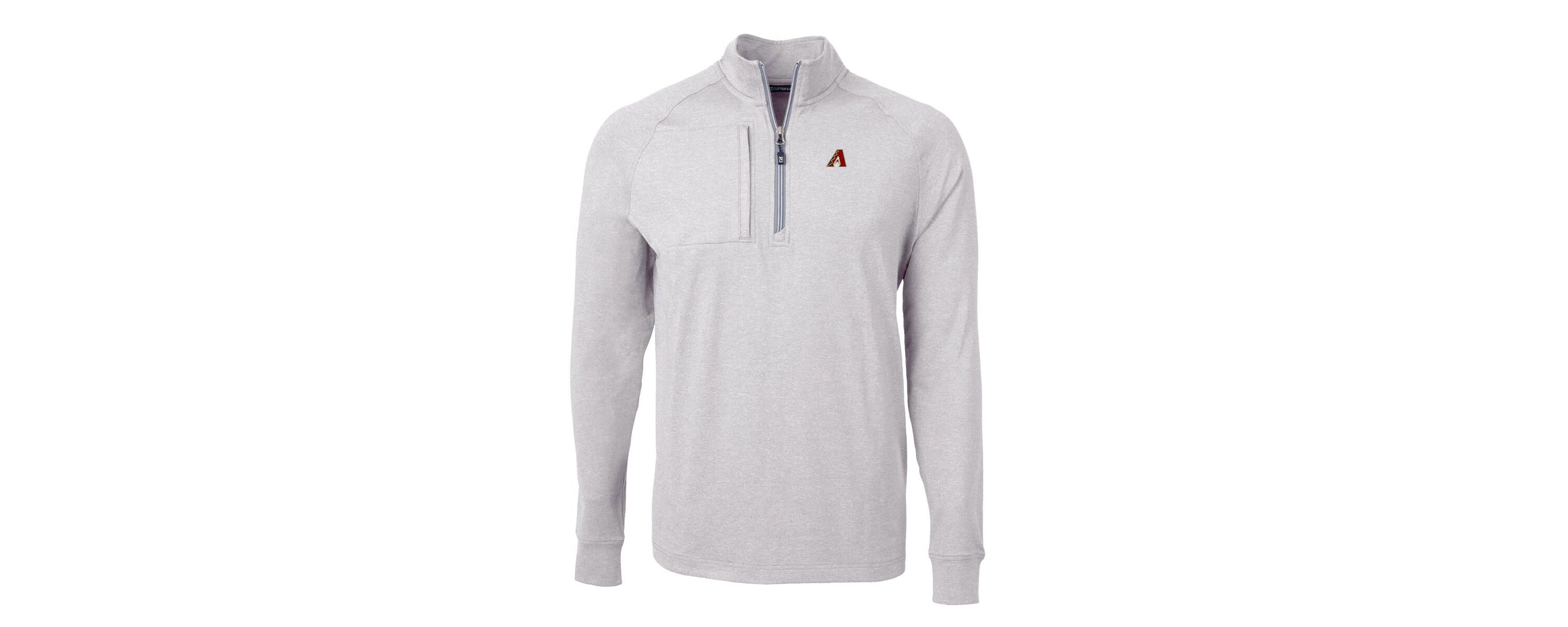 MLB Arizona Diamondbacks Big & Tall Adapt Eco Knit Stretch Recycled Quarter-Zip Pullover Top