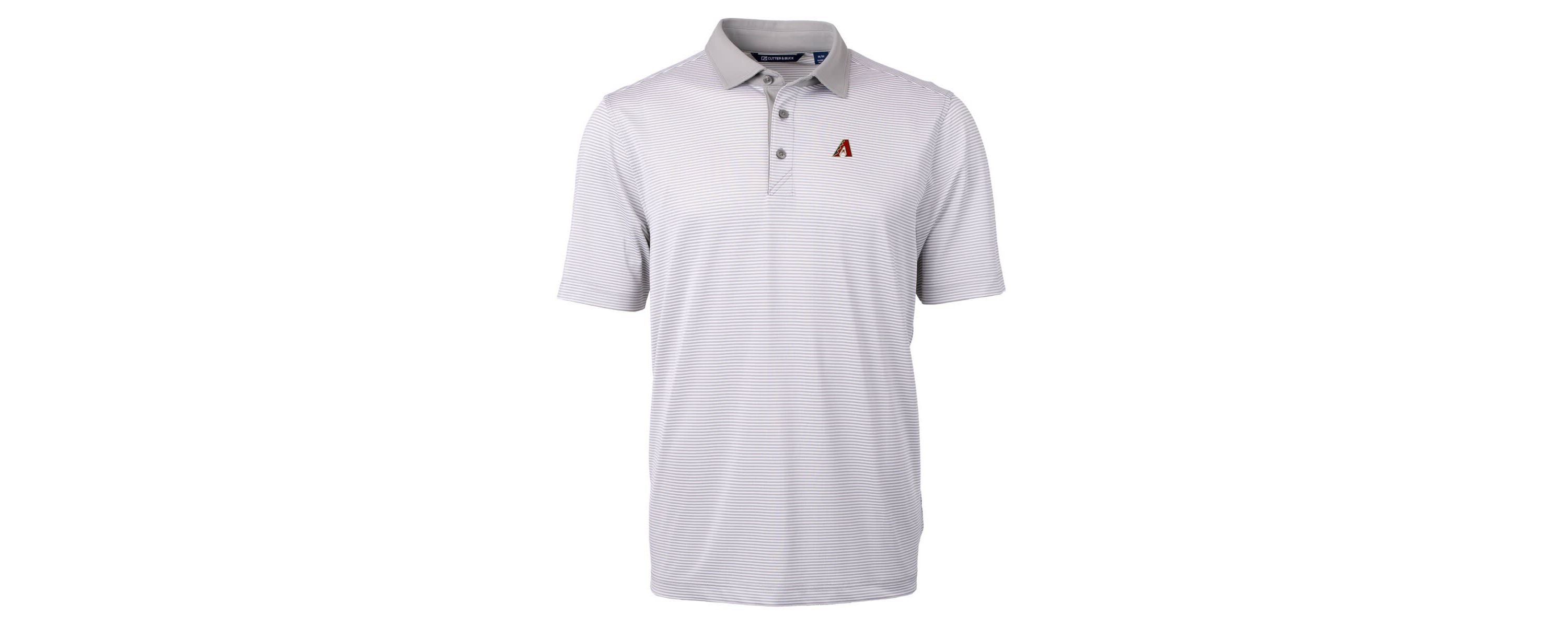 MLB Arizona Diamondbacks Virtue Eco Pique Micro Stripe Recycled Big & Tall Polo