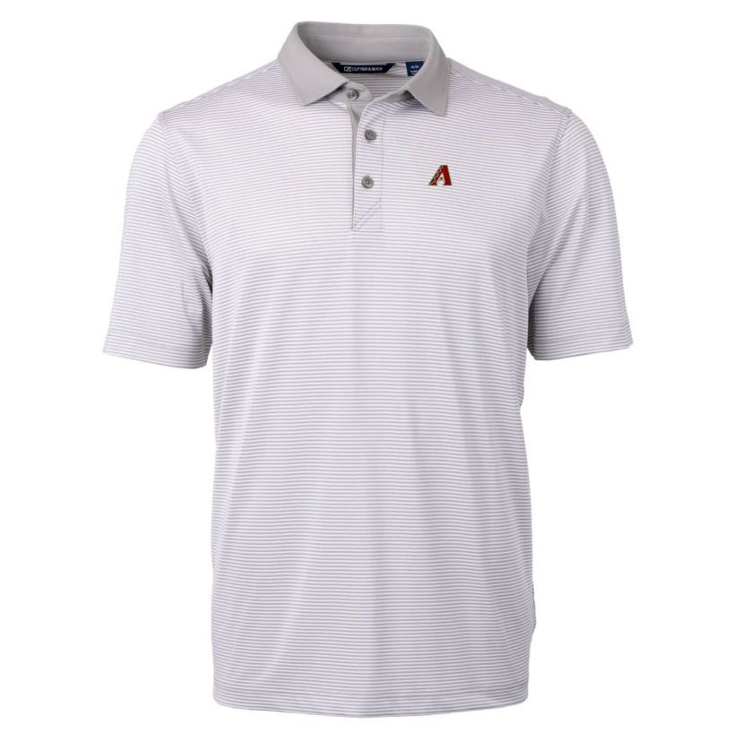 MLB Arizona Diamondbacks Virtue Eco Pique Micro Stripe Recycled Big & Tall Polo