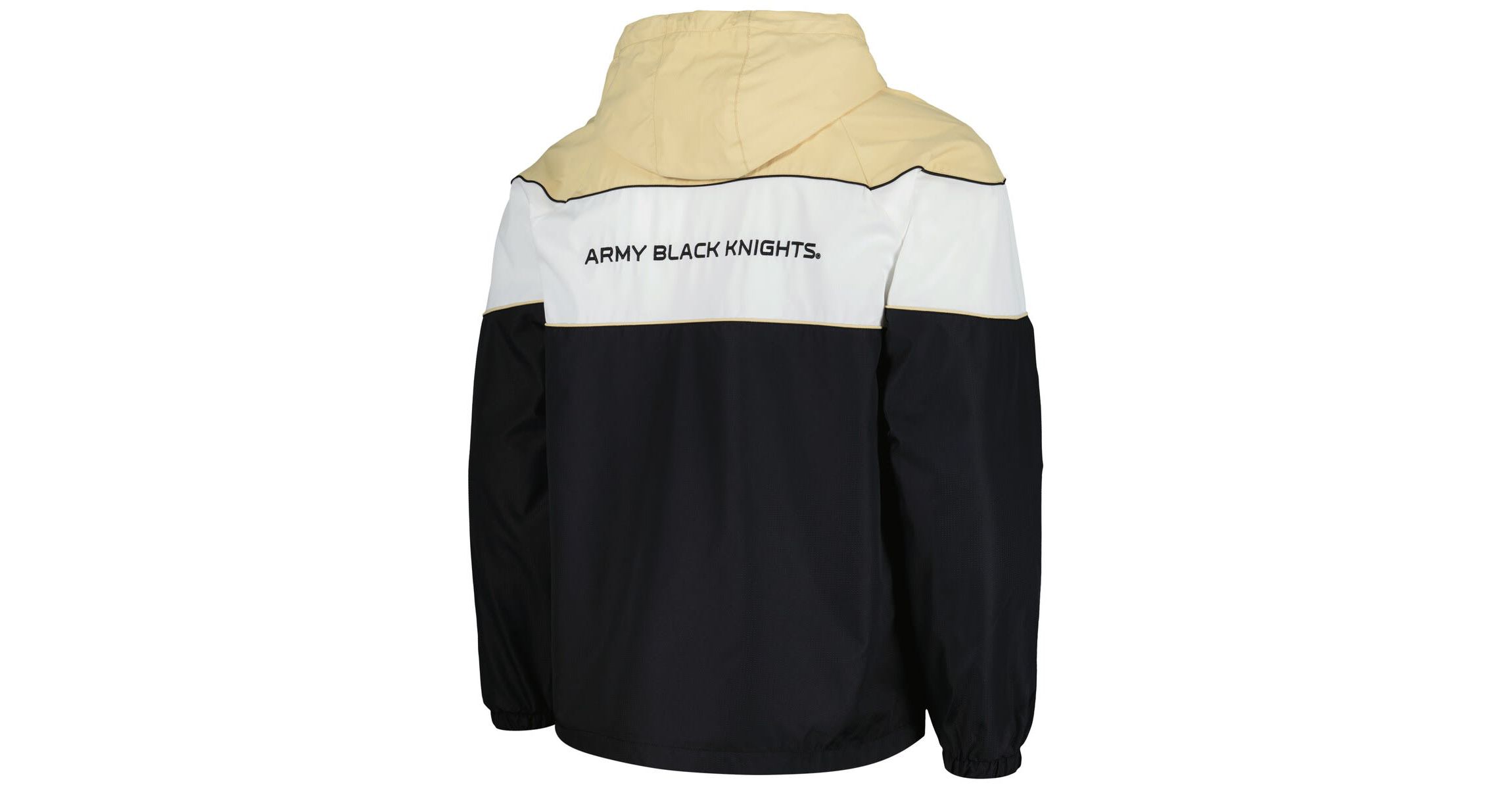 Army Black Knights NCAA Army Knights Center Line Half-Zip Raglan Hoodie Jacket
