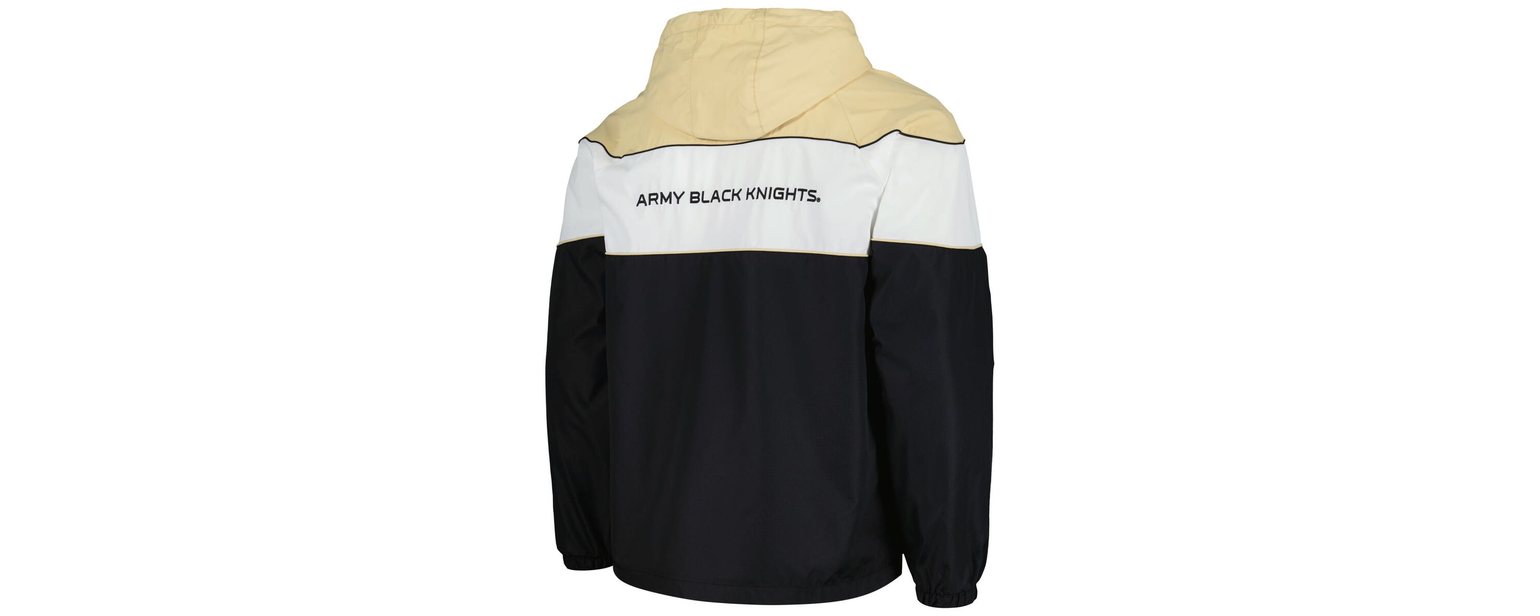 Army Black Knights NCAA Army Knights Center Line Half-Zip Raglan Hoodie Jacket