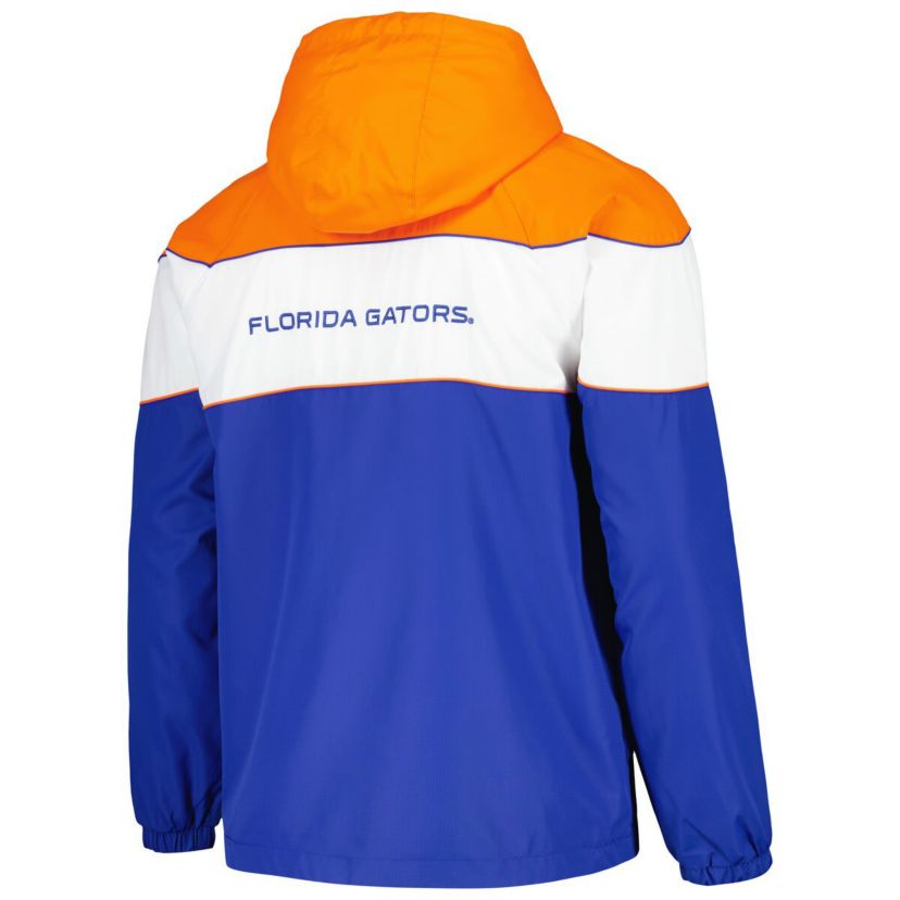 NCAA Florida Gators Center Line Half-Zip Raglan Hoodie Jacket