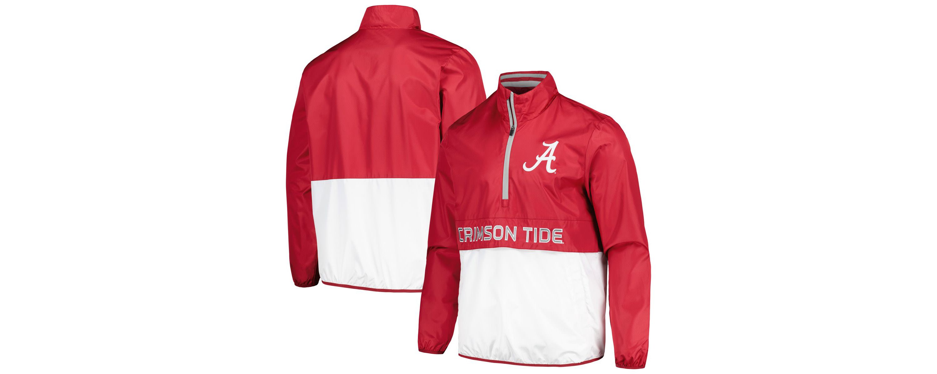 Alabama Crimson Tide NCAA Alabama Tide Cornerman Half-Zip Top