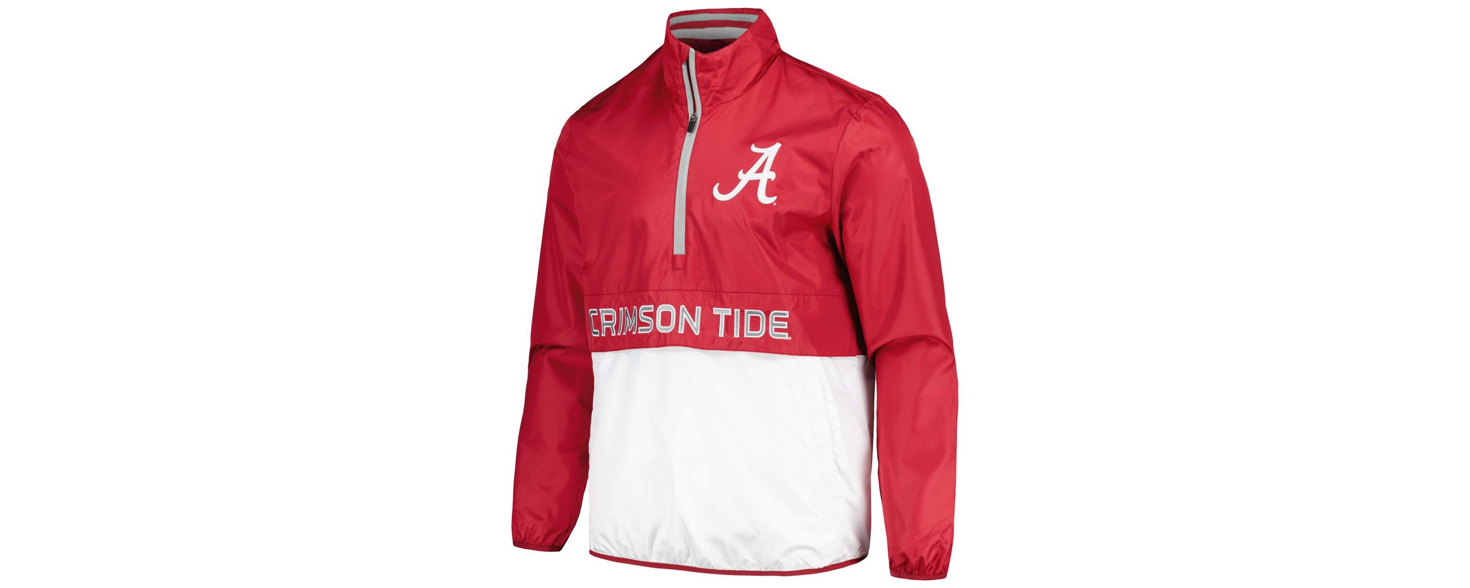 Alabama Crimson Tide NCAA Alabama Tide Cornerman Half-Zip Top