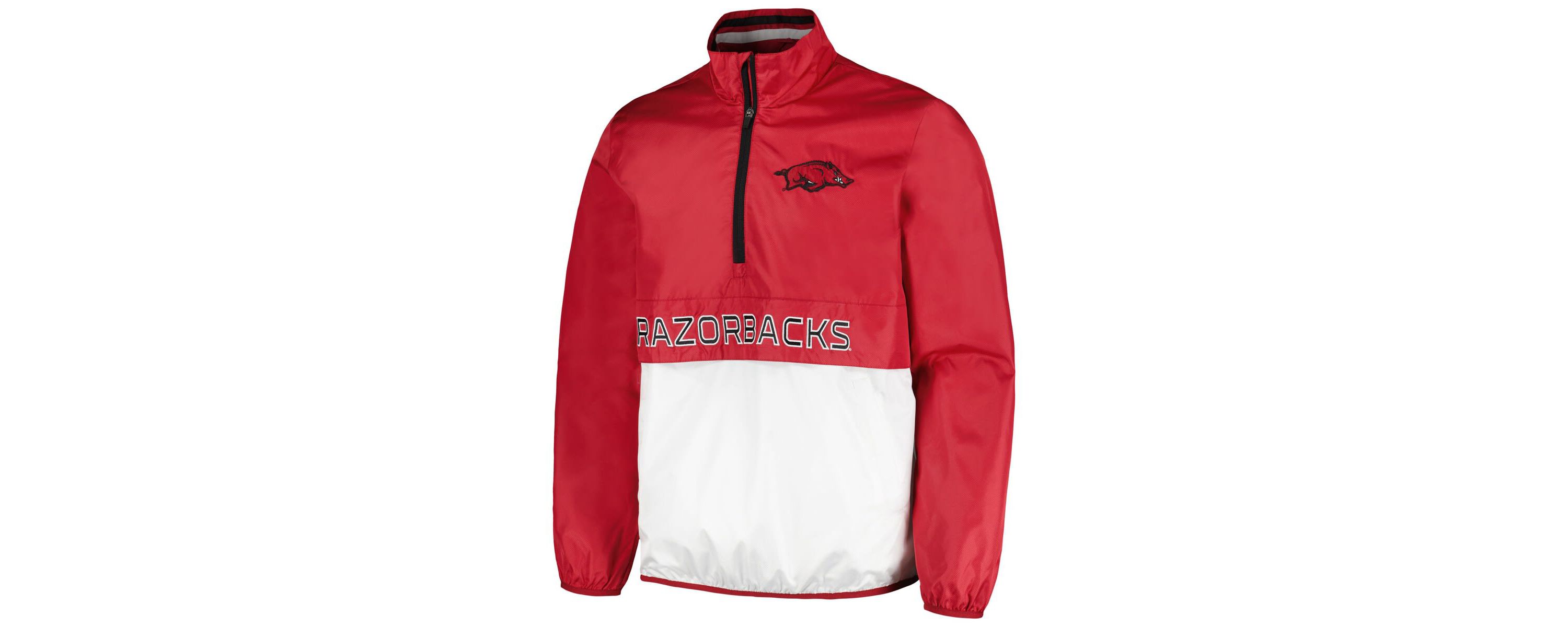 NCAA Arkansas Razorbacks Cornerman Half-Zip Top