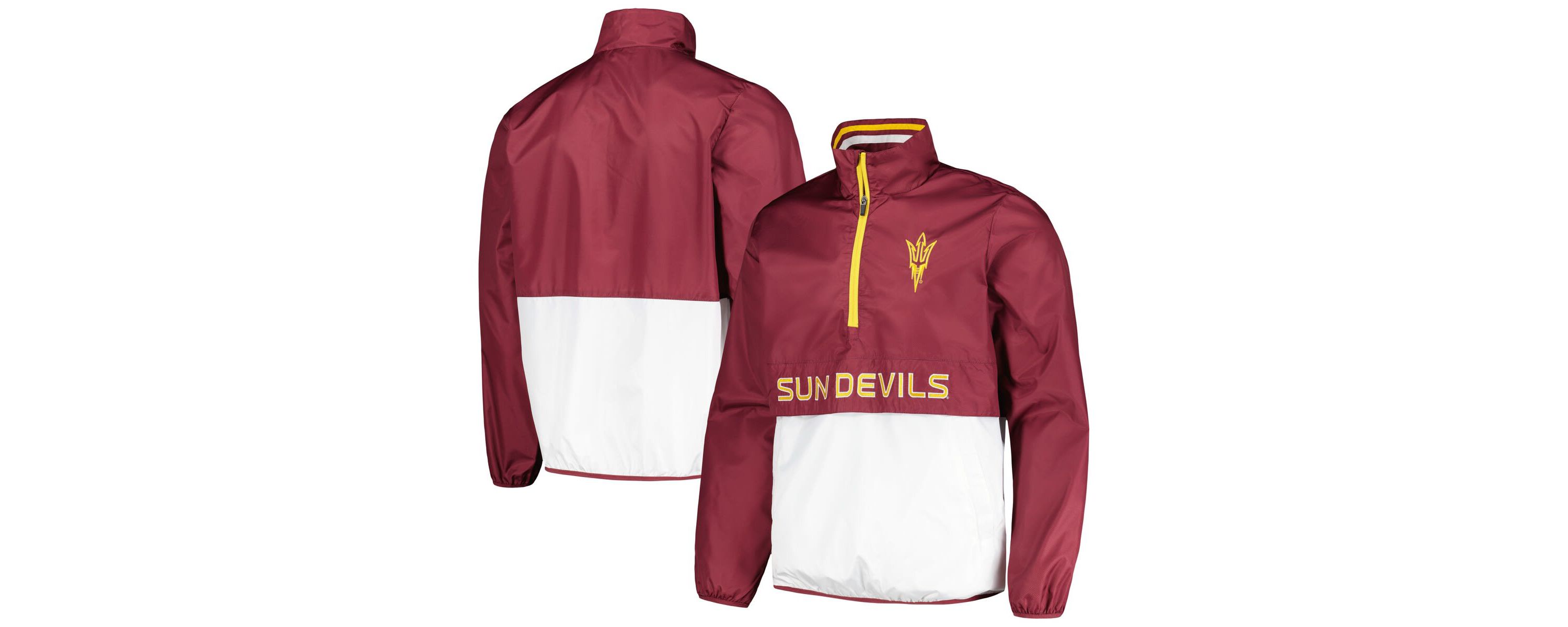 NCAA Arizona State Sun Devils Cornerman Half-Zip Top