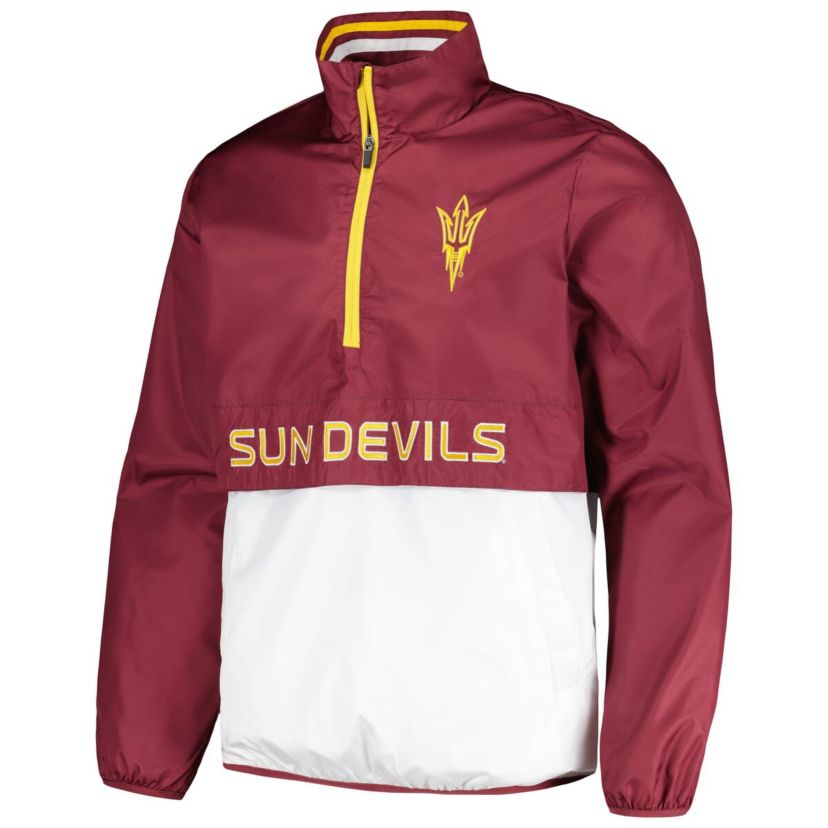 NCAA Arizona State Sun Devils Cornerman Half-Zip Top