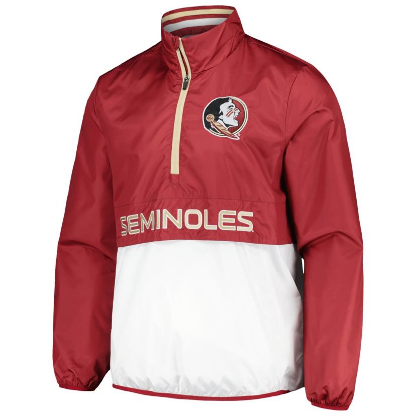 NCAA Florida State Seminoles Cornerman Half-Zip Top