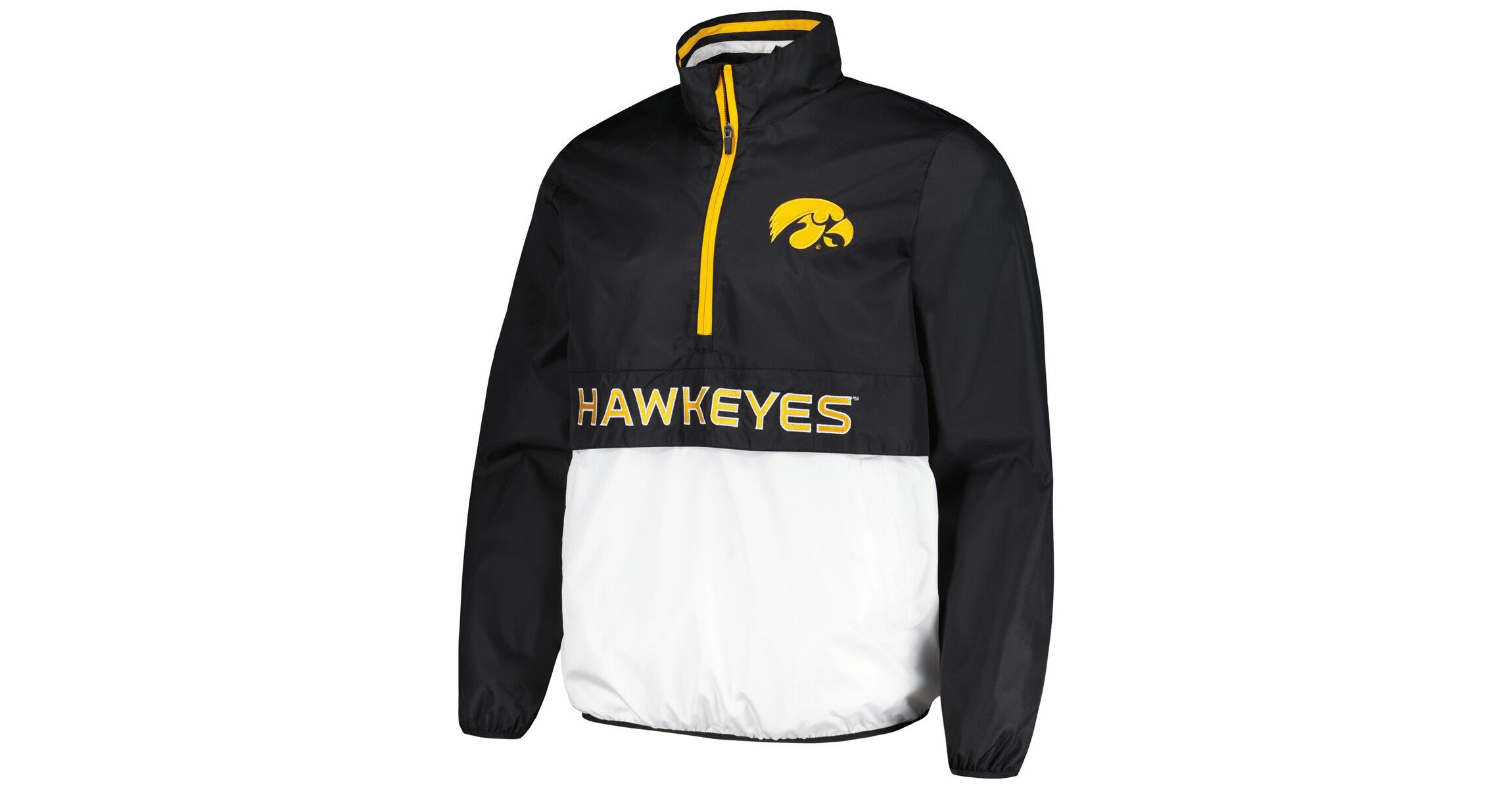 NCAA Iowa Hawkeyes Cornerman Half-Zip Top