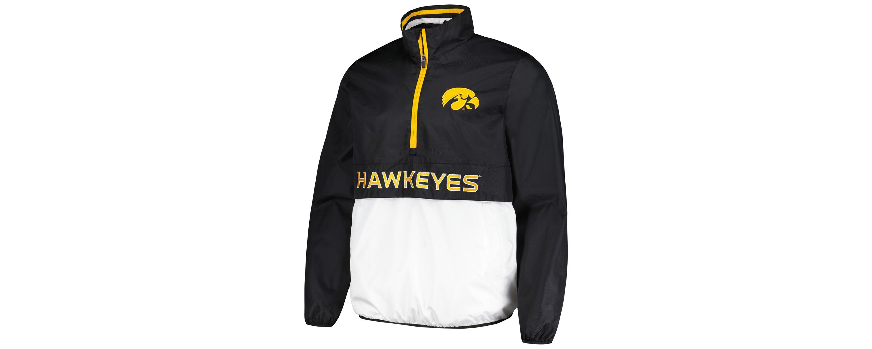 NCAA Iowa Hawkeyes Cornerman Half-Zip Top