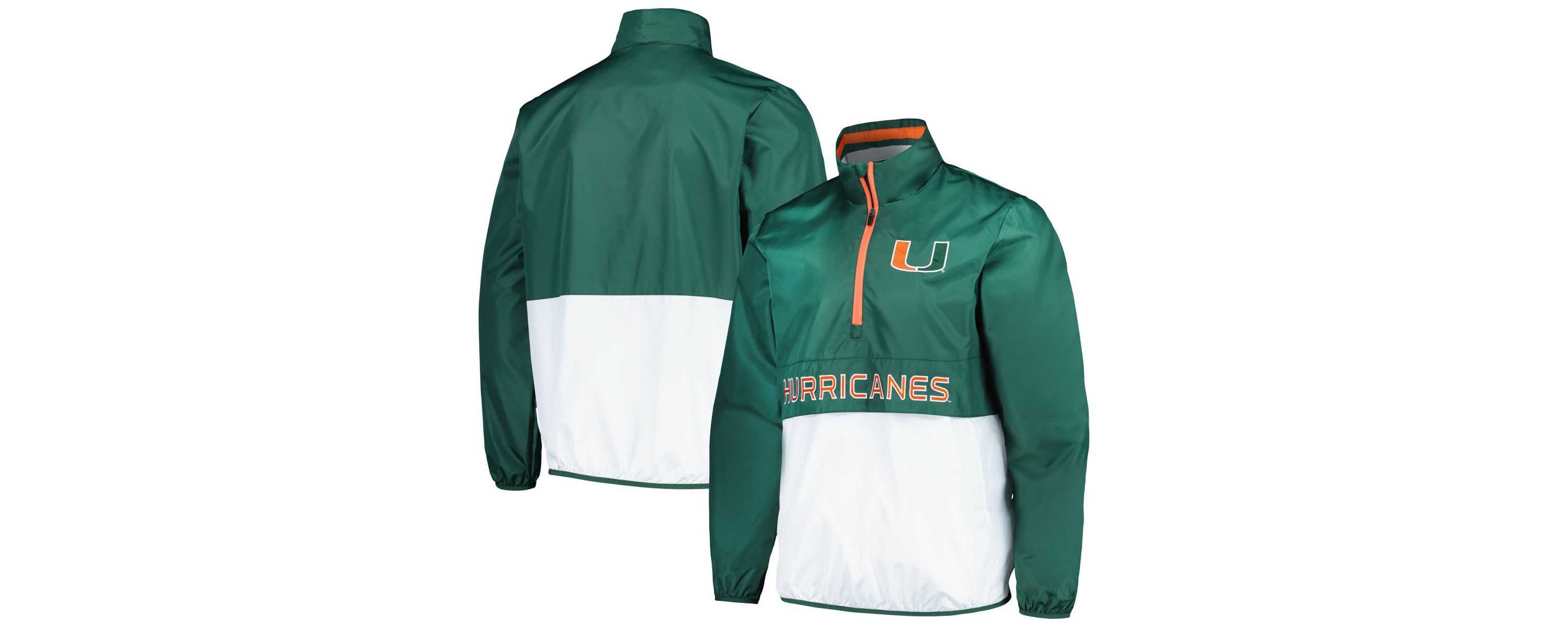 Miami (FL) Hurricanes NCAA Miami Hurricanes Cornerman Half-Zip Top