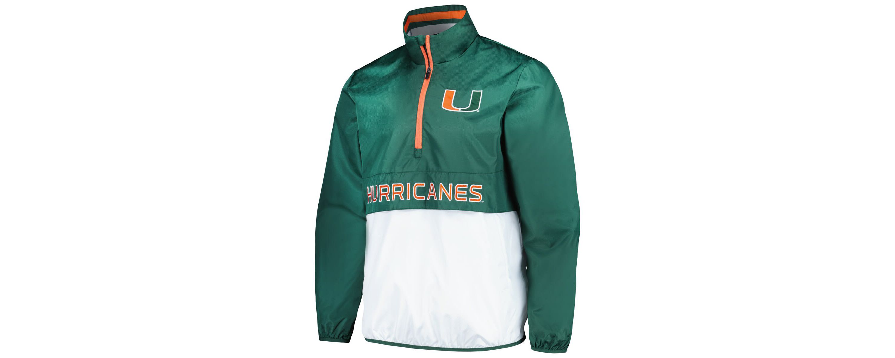 Miami (FL) Hurricanes NCAA Miami Hurricanes Cornerman Half-Zip Top