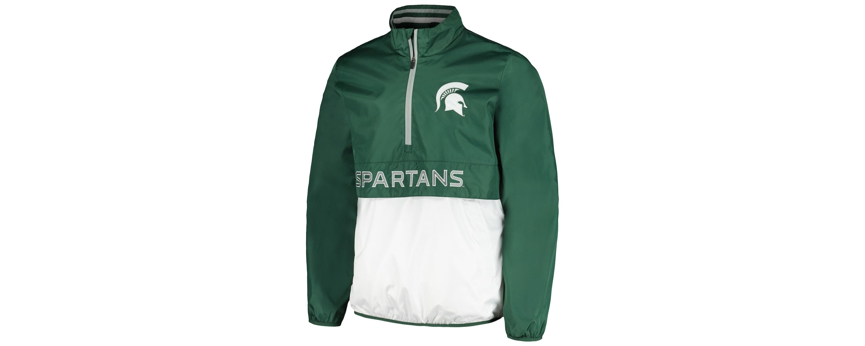 NCAA Michigan State Spartans Cornerman Half-Zip Top
