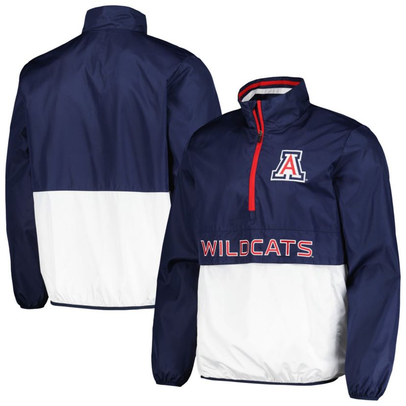 NCAA Arizona Wildcats Cornerman Half-Zip Top