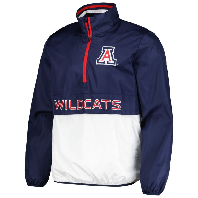 NCAA Arizona Wildcats Cornerman Half-Zip Top