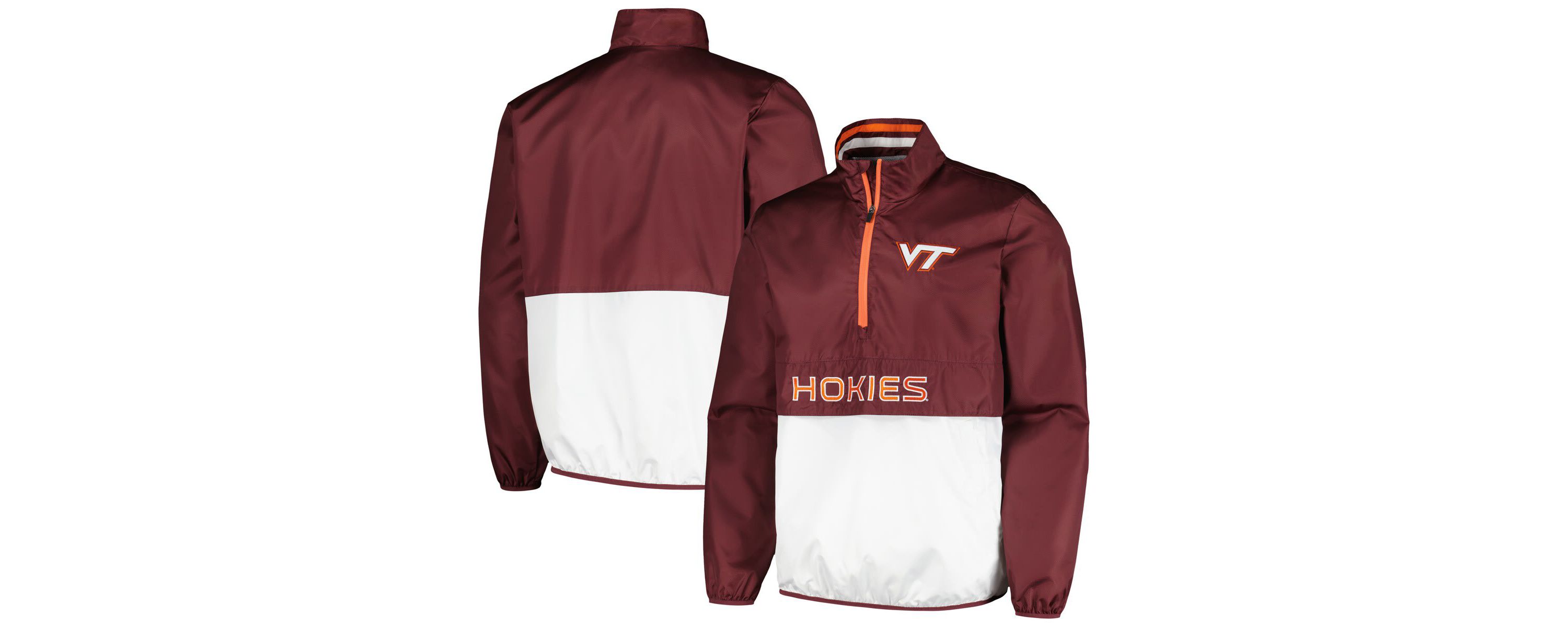 NCAA Virginia Tech Hokies Cornerman Half-Zip Top