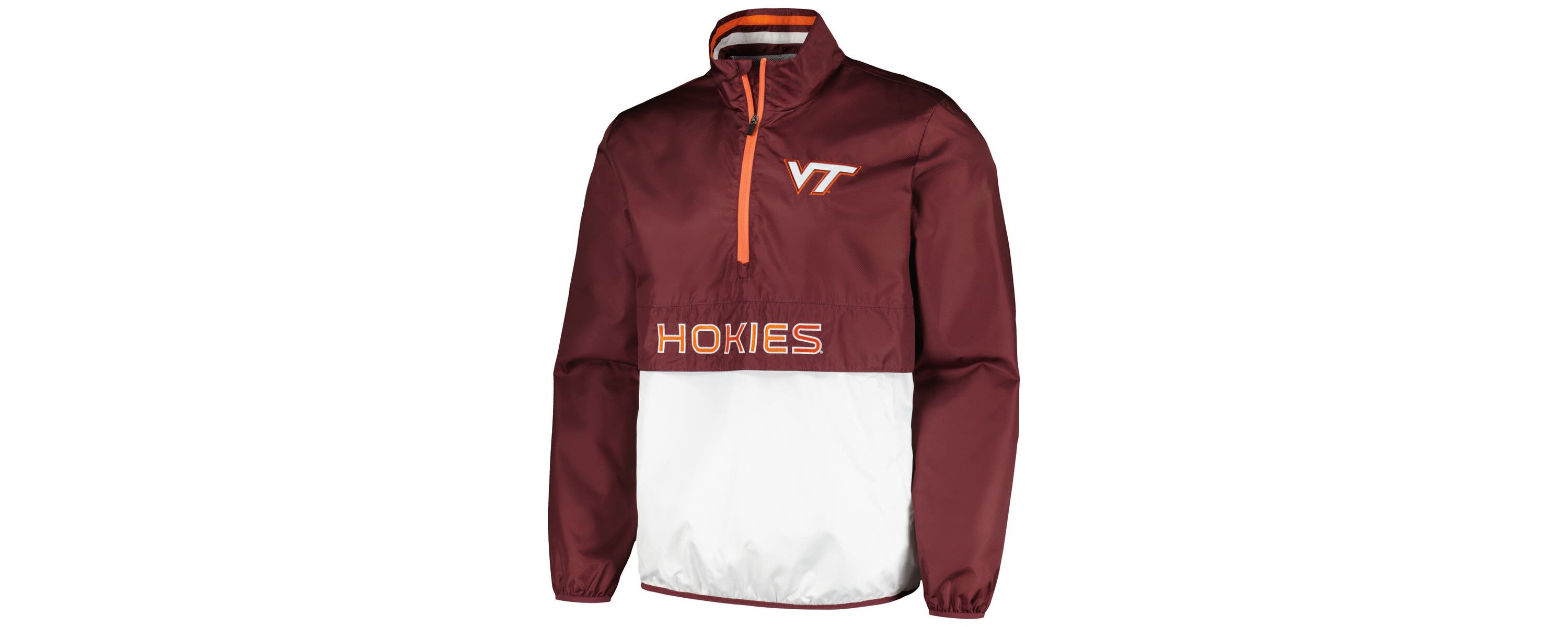 NCAA Virginia Tech Hokies Cornerman Half-Zip Top