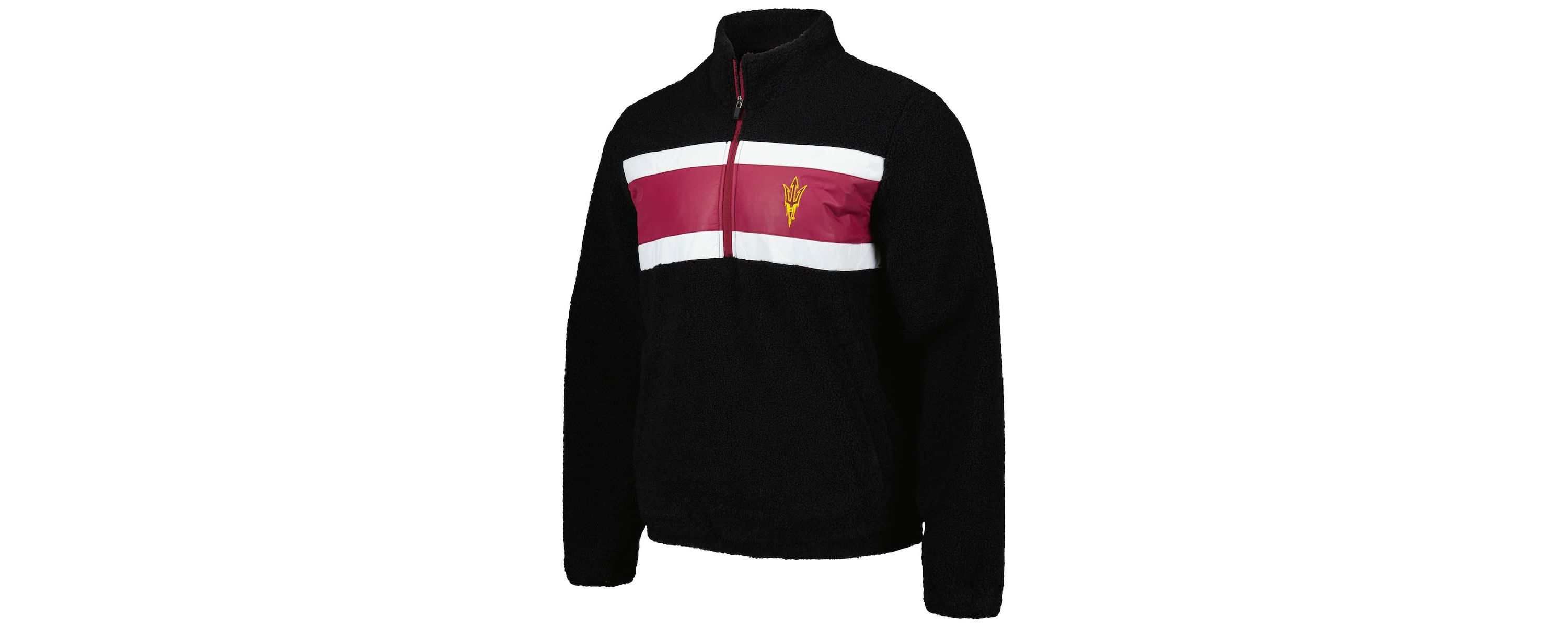NCAA Arizona State Sun Devils Pinch Runner Half-Zip Top