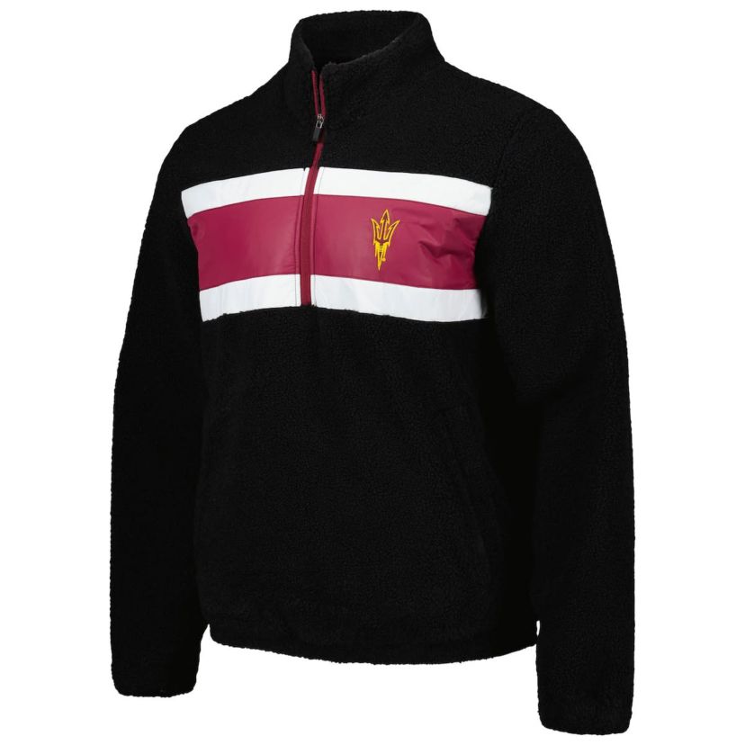 NCAA Arizona State Sun Devils Pinch Runner Half-Zip Top