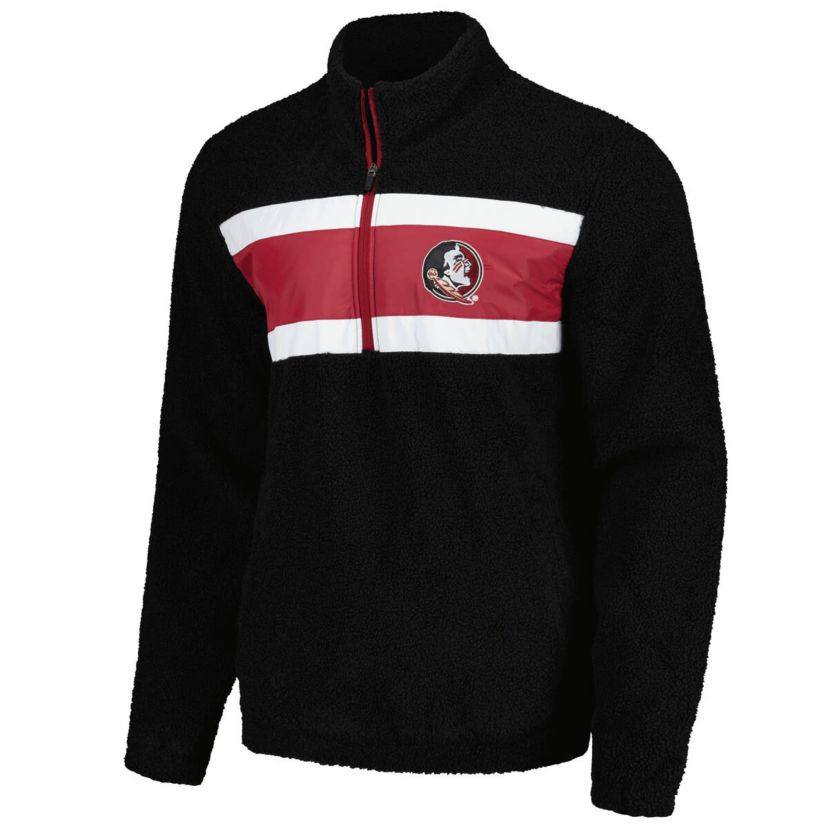 NCAA Florida State Seminoles Pinch Runner Half-Zip Top
