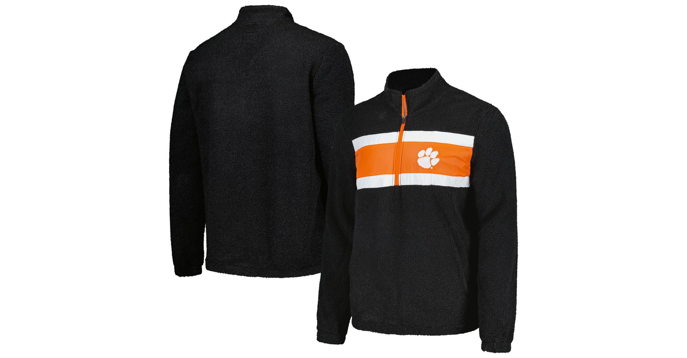 NCAA Clemson Tigers Pinch Runner Half-Zip Top